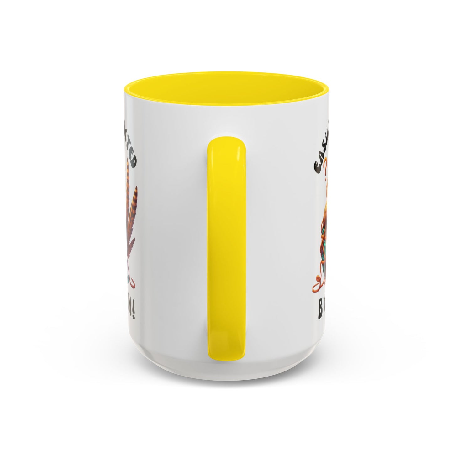 Whimsical Yarn Lover's Coffee Mug – Perfect Gift for Crafters, Crafting Enthusiasts, Cozy Home Decor, Fun Accent Mug