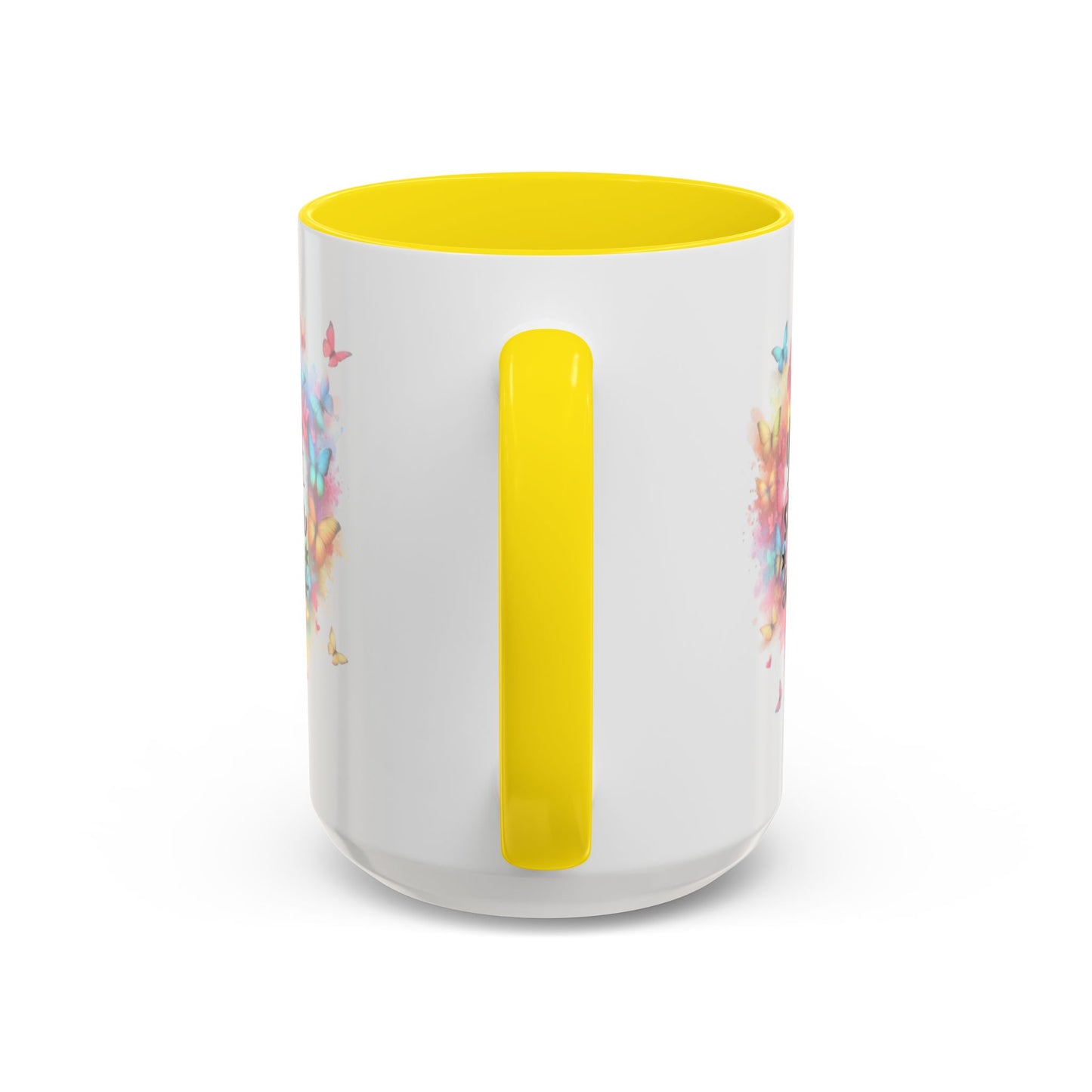 Inspirational Butterfly Coffee Mug, Motivational Gift for Friends, Colorful Mug for Tea Lover, Positive Affirmation, Self-Care Sip