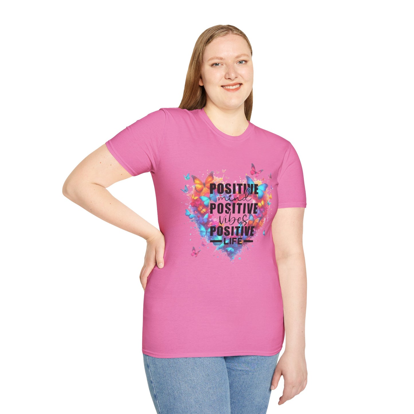Positive Vibes Unisex T-Shirt, Motivational Tees, Inspirational Apparel, Gift for Friends, Everyday Wear, Positive Life Shirt