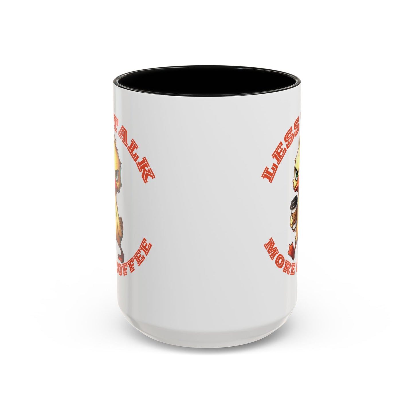 Funny Duck Coffee Mug - Less Talk More Coffee - Perfect for Coffee Lovers