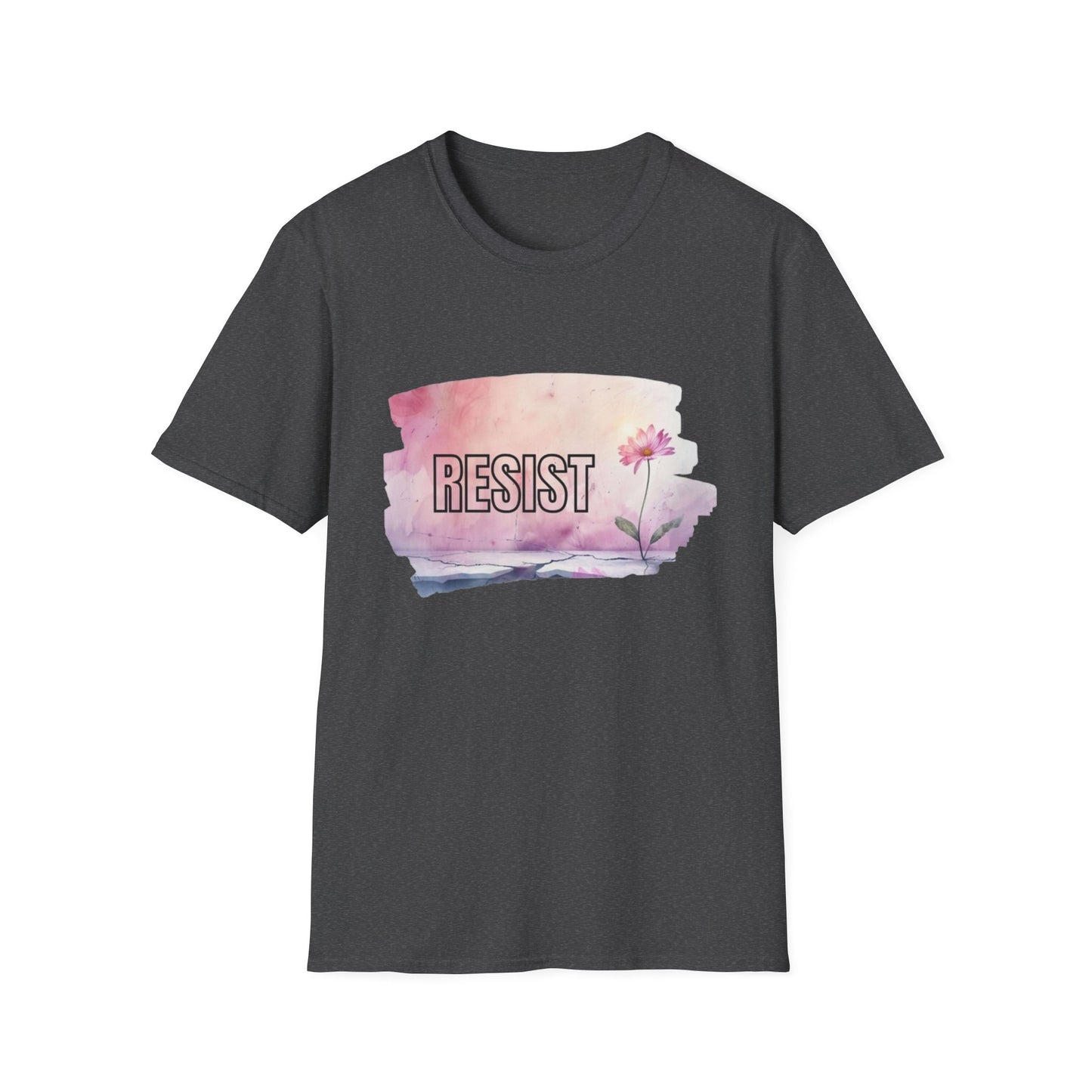 Inspirational Resist T-Shirt for Positivity and Change