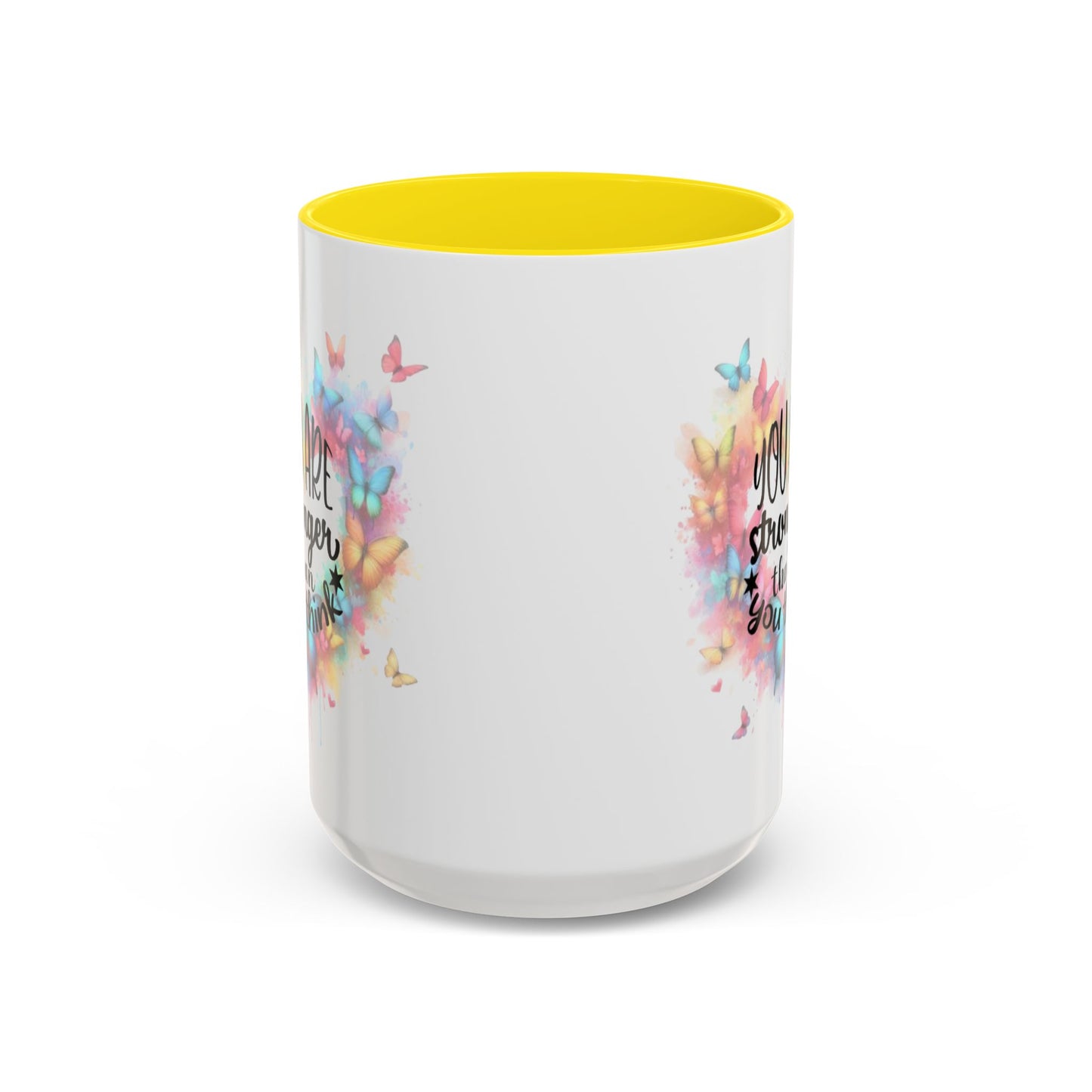 Inspirational Butterfly Coffee Mug, Motivational Gift for Friends, Colorful Mug for Tea Lover, Positive Affirmation, Self-Care Sip