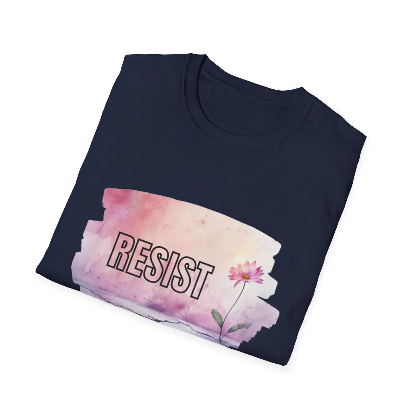 Inspirational Resist T-Shirt for Positivity and Change