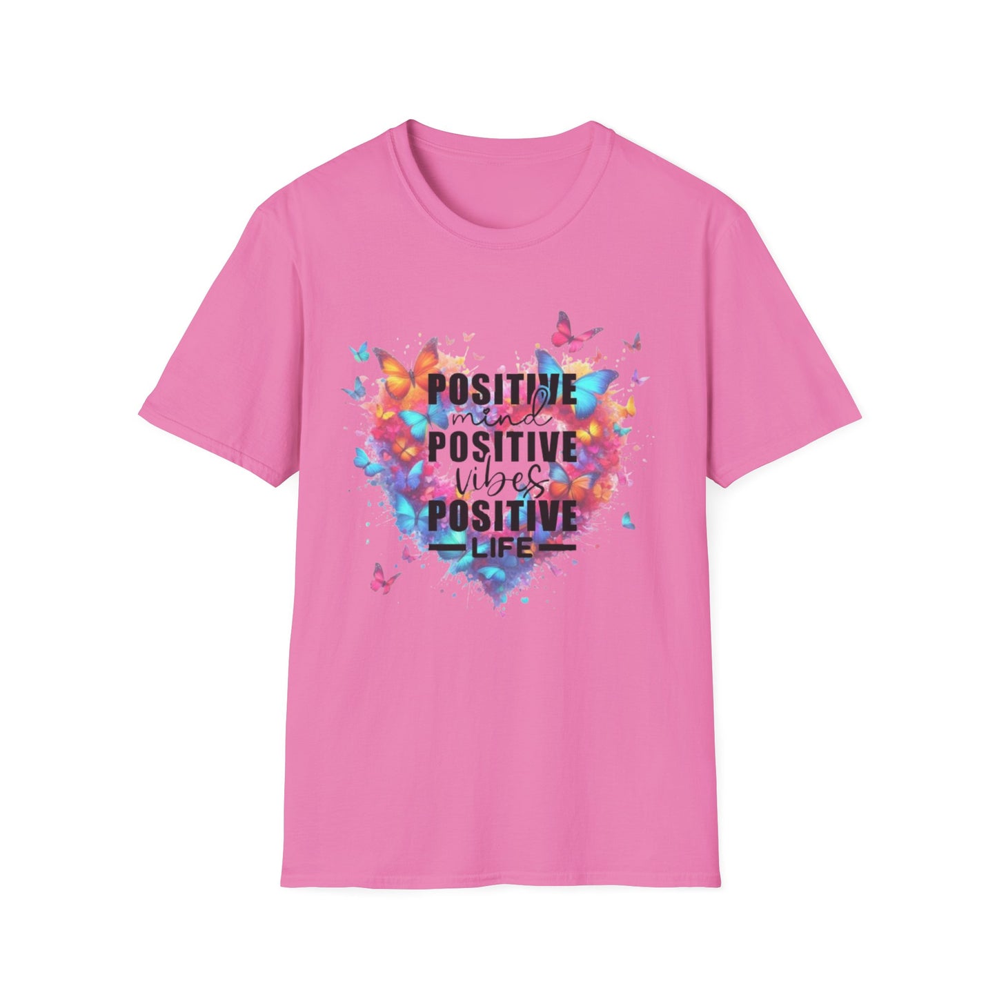 Positive Vibes Unisex T-Shirt, Motivational Tees, Inspirational Apparel, Gift for Friends, Everyday Wear, Positive Life Shirt