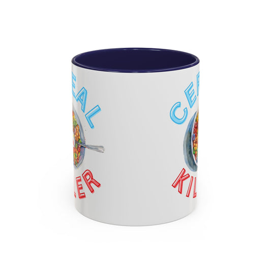 Cereal Killer Coffee Mug, Funny Coffee Cup, Gift for Breakfast Lovers, Humor Mug, Cereal Enthusiast Present