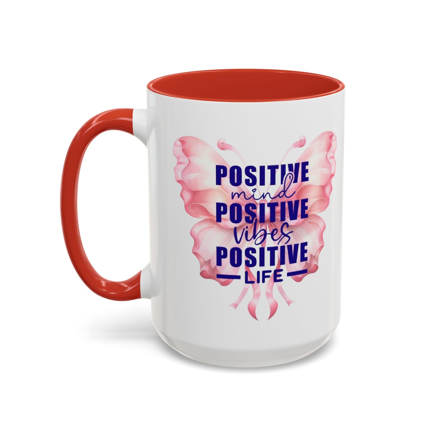 Positive Vibes Coffee Mug, Inspirational Mug, Motivational Mug for Home Office, Gift for Friends, Encouragement Cup, Positive Mind Decor
