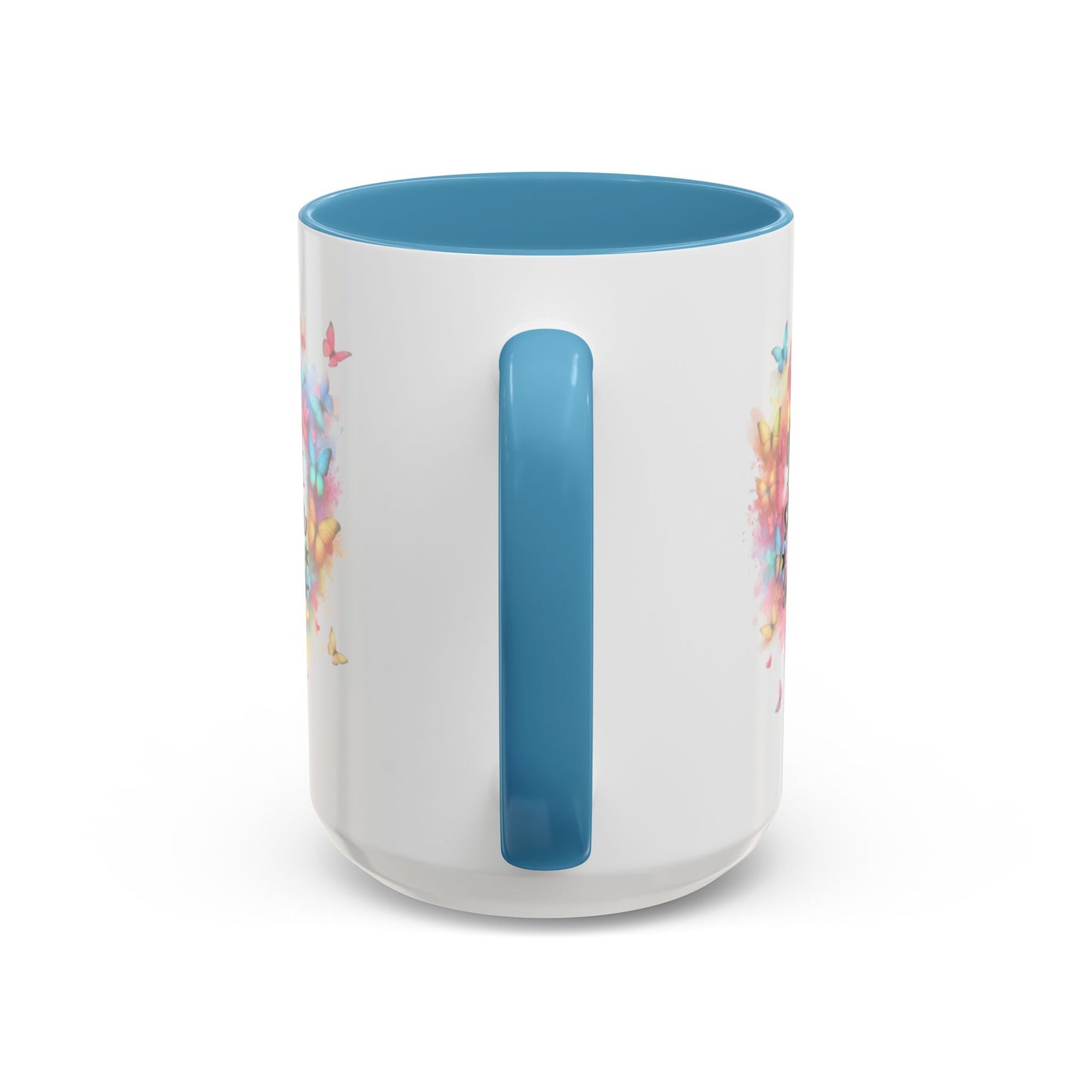Inspirational Butterfly Coffee Mug, Motivational Gift for Friends, Colorful Mug for Tea Lover, Positive Affirmation, Self-Care Sip