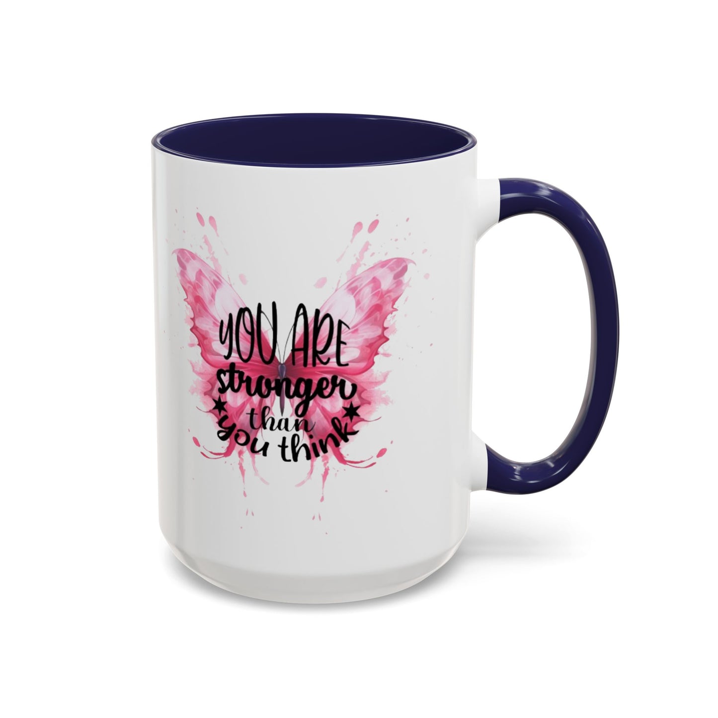 Inspirational Butterfly Coffee Mug, Empowerment Gift, Motivational Drinkware, Self-Care Mug, Butterfly Decor, Pink Mug