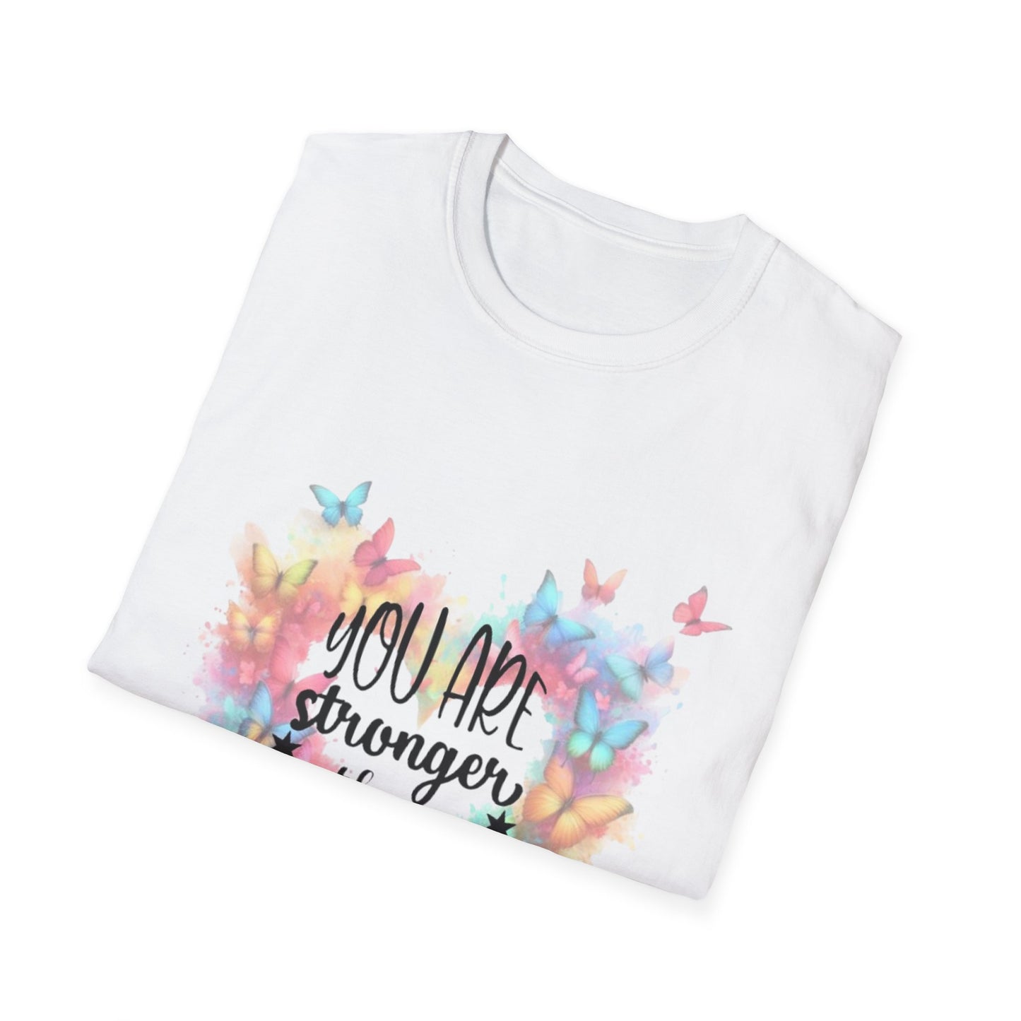 Empowering Butterfly T-Shirt, Inspirational Tee, Motivational Gift, Unisex Apparel, Positive Quotes, Heartfelt Fashion