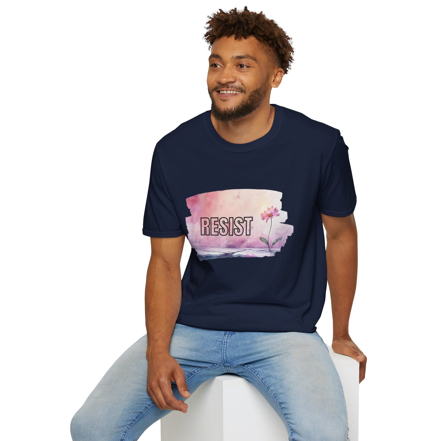Inspirational Resist T-Shirt for Positivity and Change