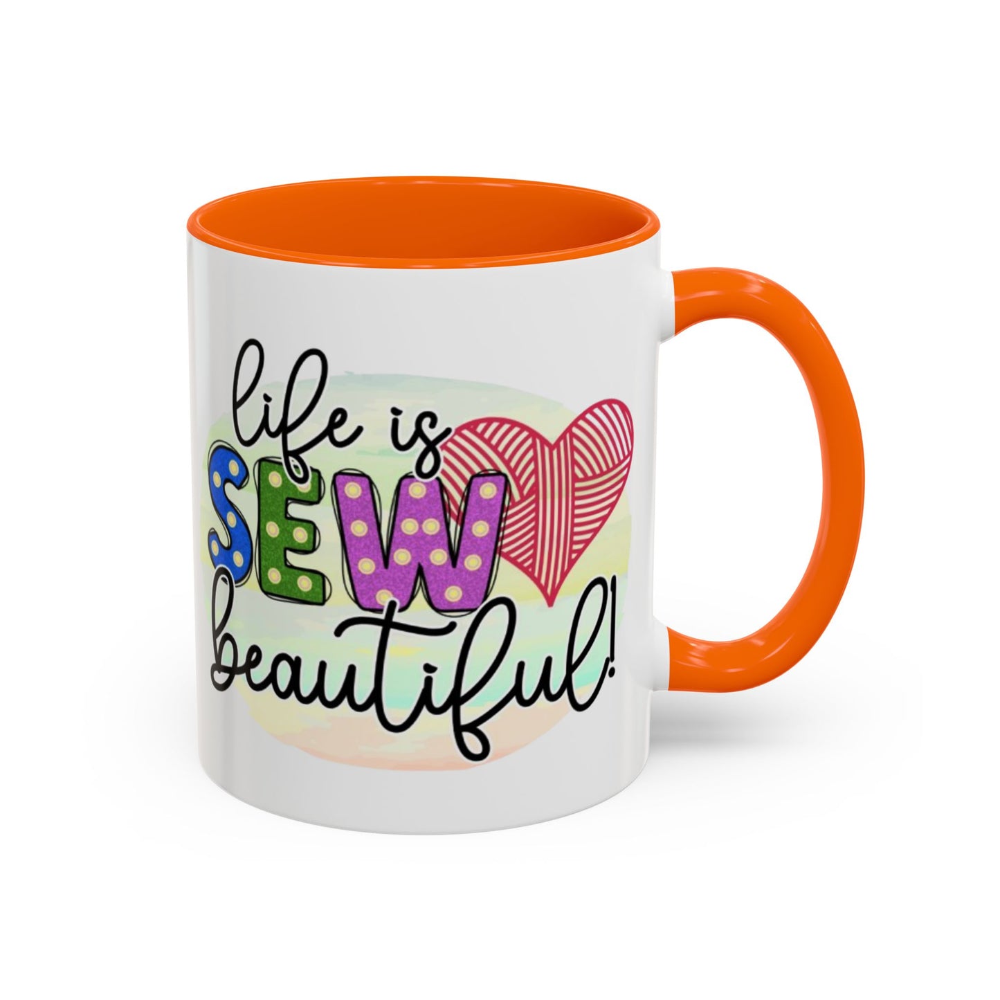 Sewing-Themed Coffee Mug – Perfect Gift for Crafters, Quilters, Birthday, Gift for Her, Inspirational Mug