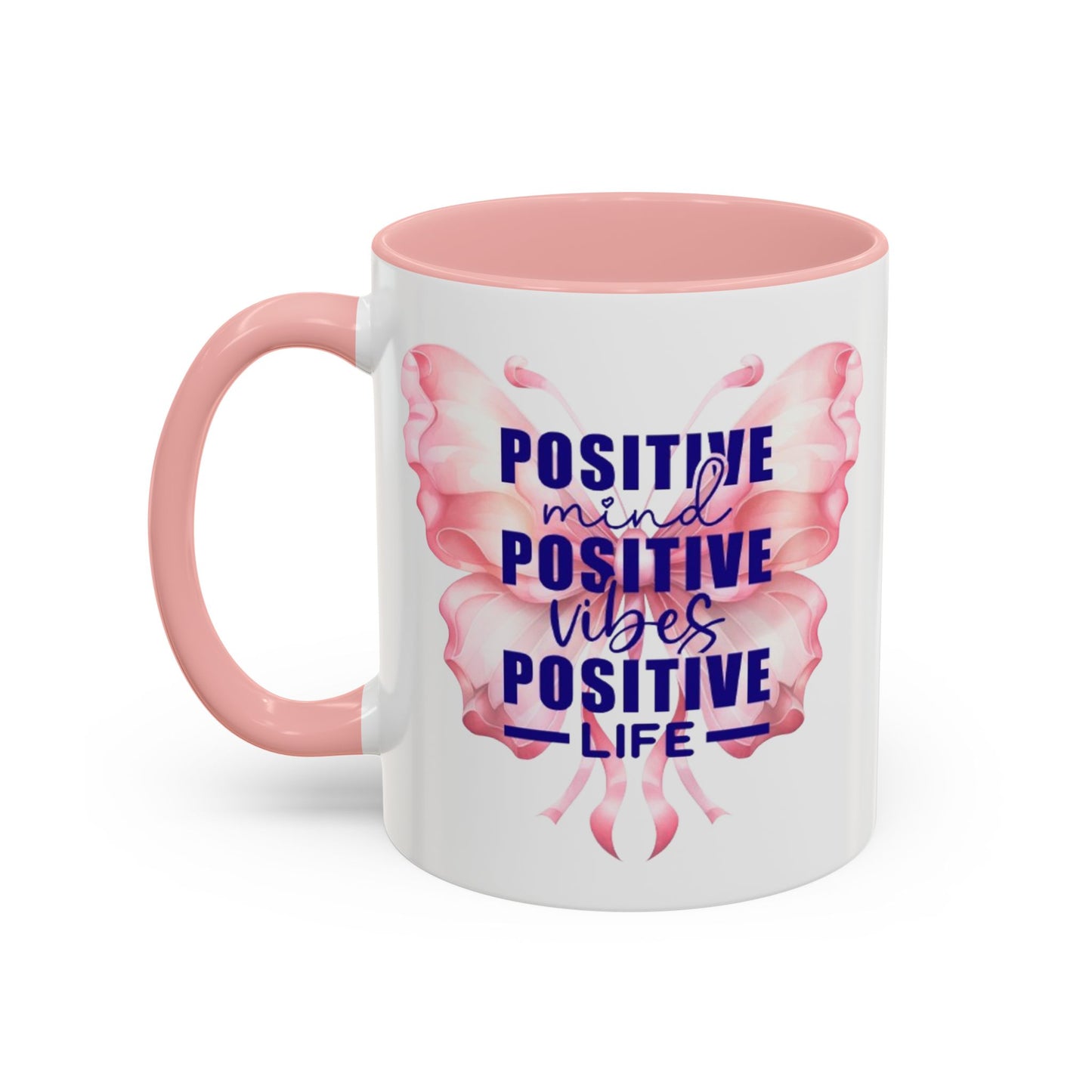 Positive Vibes Coffee Mug, Inspirational Mug, Motivational Mug for Home Office, Gift for Friends, Encouragement Cup, Positive Mind Decor