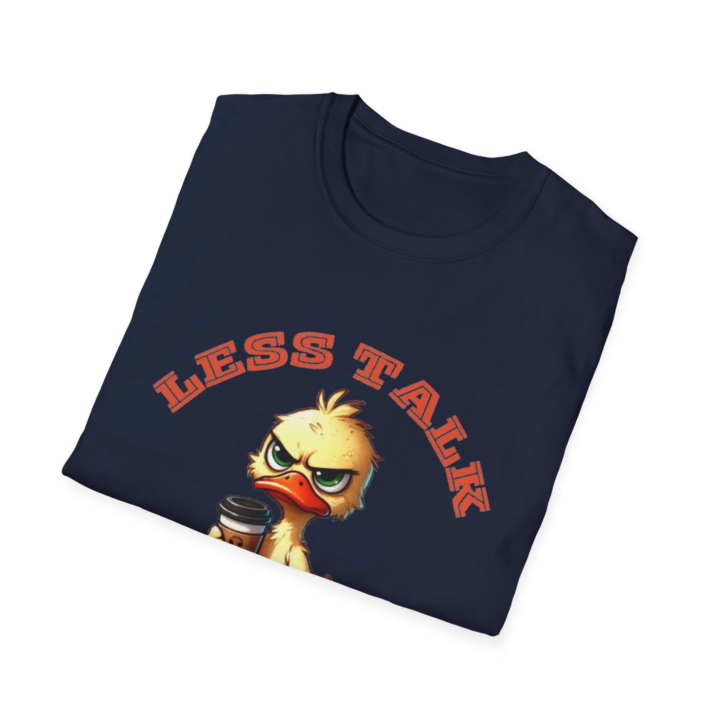 Coffee Lover Unisex T-Shirt - Less Talk More Coffee, Funny Gift for Baristas, Perfect for Casual Wear, Coffee Enthusiast, Birthday Gift