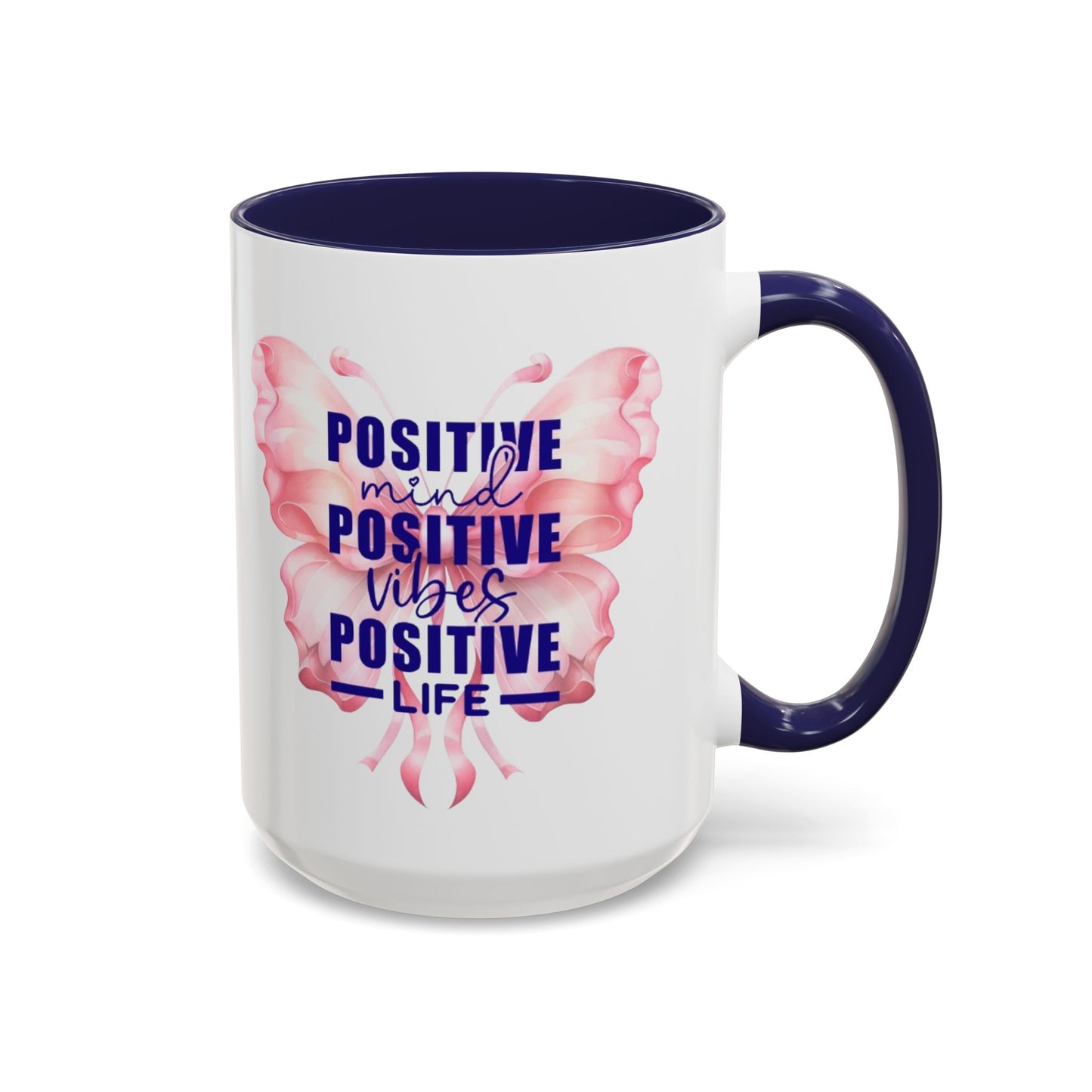 Positive Vibes Coffee Mug, Inspirational Mug, Motivational Mug for Home Office, Gift for Friends, Encouragement Cup, Positive Mind Decor