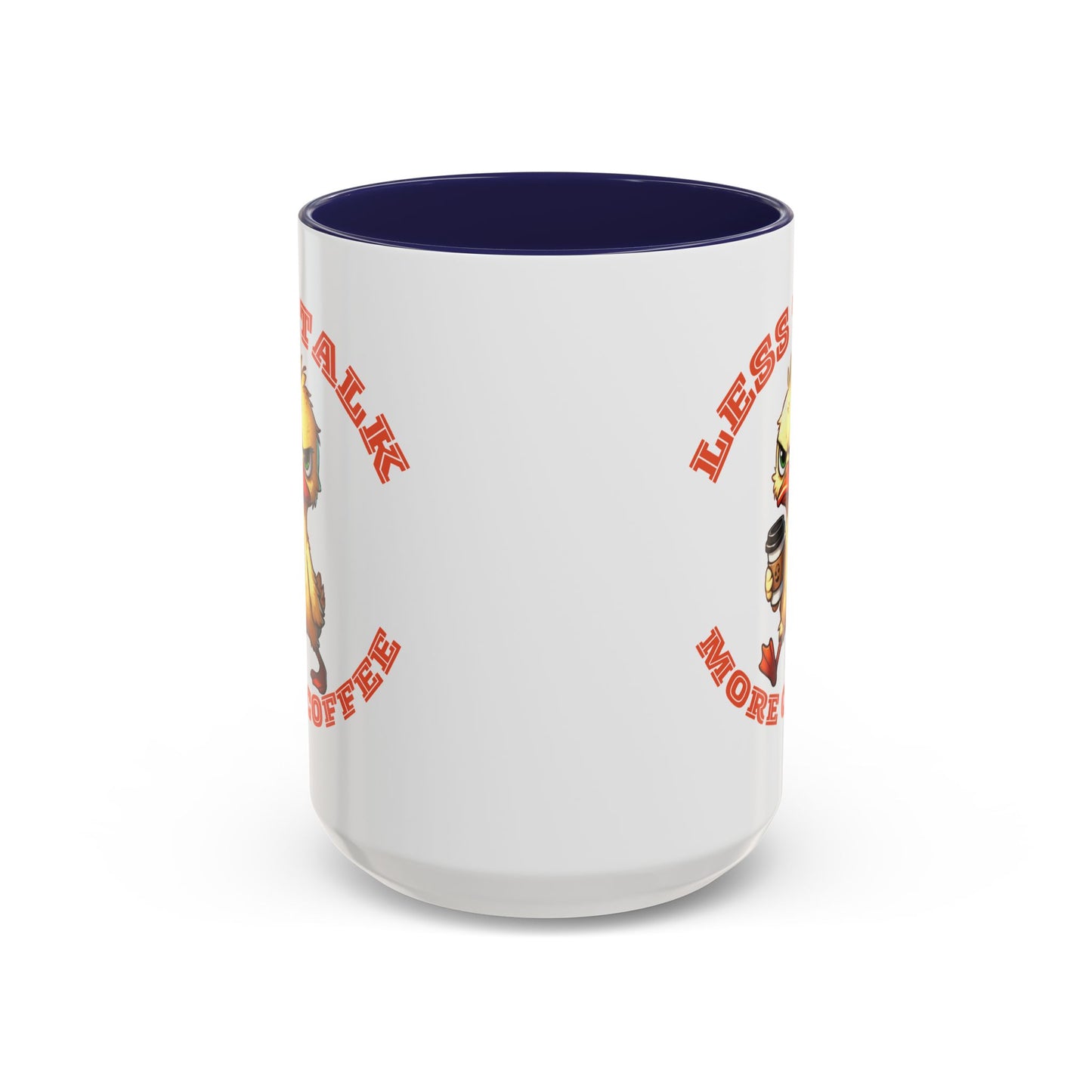 Funny Duck Coffee Mug - Less Talk More Coffee - Perfect for Coffee Lovers