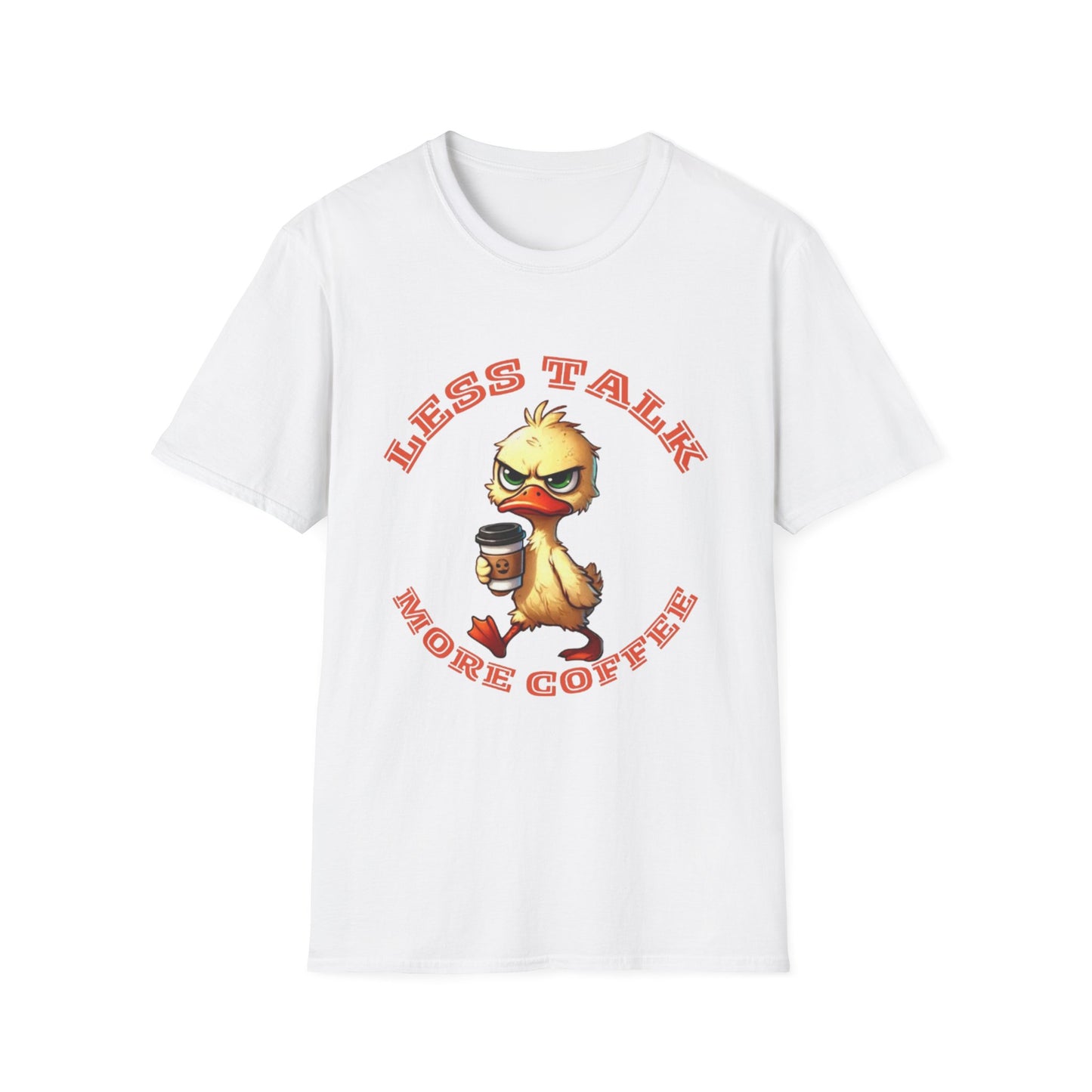 Coffee Lover Unisex T-Shirt - Less Talk More Coffee, Funny Gift for Baristas, Perfect for Casual Wear, Coffee Enthusiast, Birthday Gift