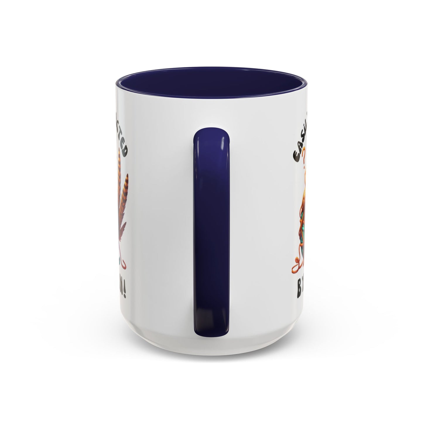 Whimsical Yarn Lover's Coffee Mug – Perfect Gift for Crafters, Crafting Enthusiasts, Cozy Home Decor, Fun Accent Mug
