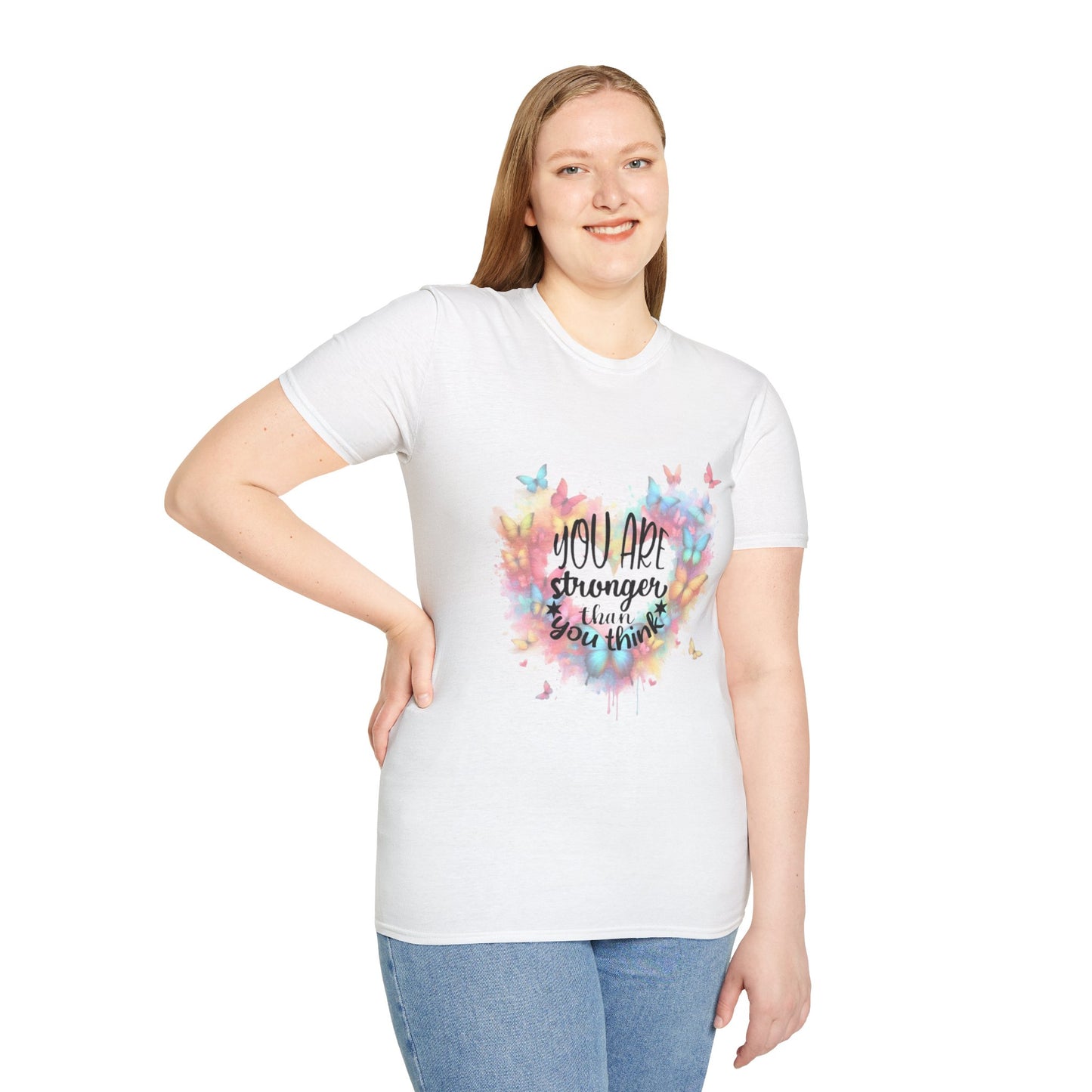 Empowering Butterfly T-Shirt, Inspirational Tee, Motivational Gift, Unisex Apparel, Positive Quotes, Heartfelt Fashion