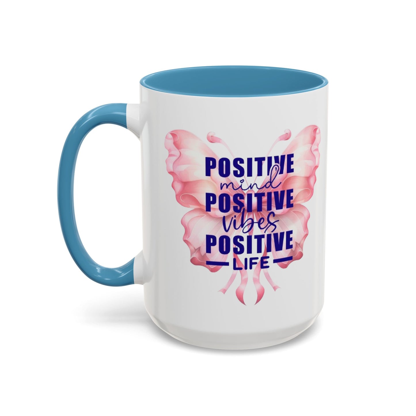 Positive Vibes Coffee Mug, Inspirational Mug, Motivational Mug for Home Office, Gift for Friends, Encouragement Cup, Positive Mind Decor