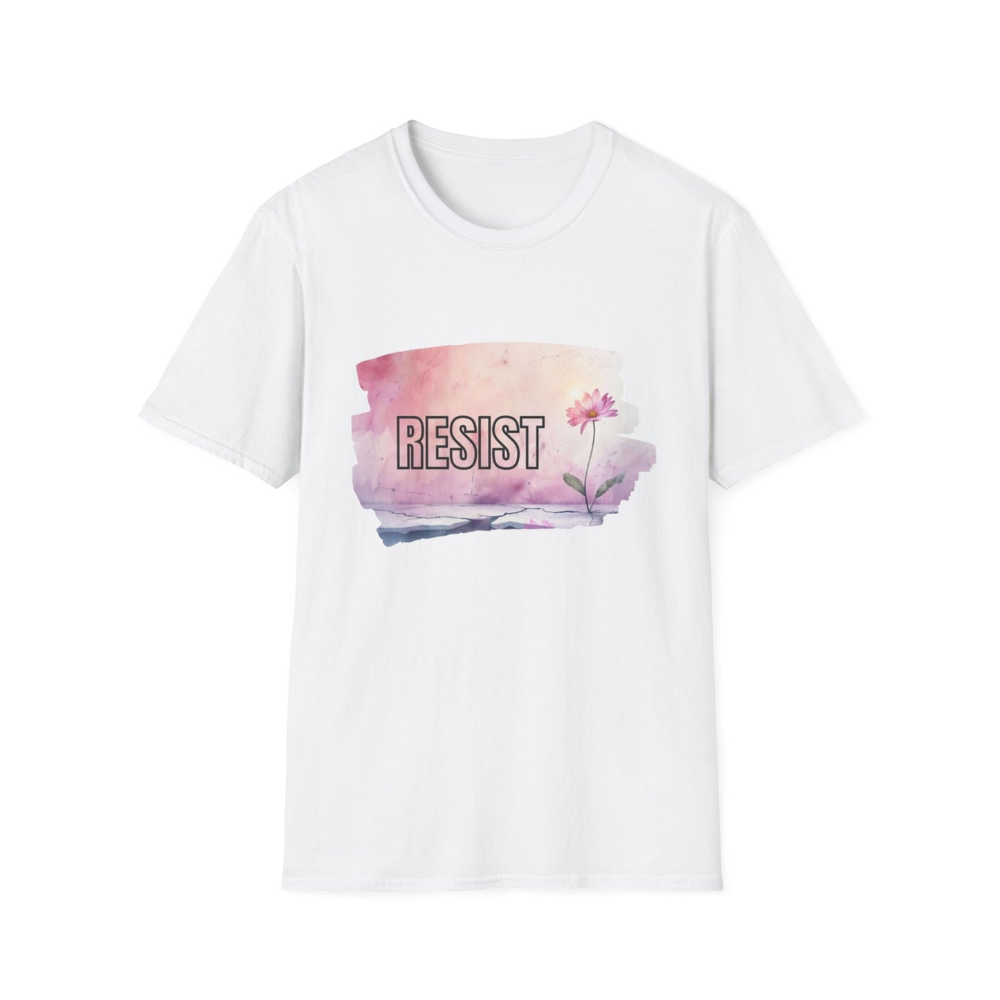 Inspirational Resist T-Shirt for Positivity and Change