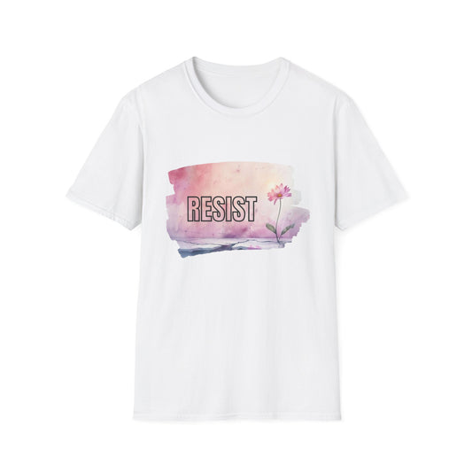 Inspirational Resist T-Shirt for Positivity and Change