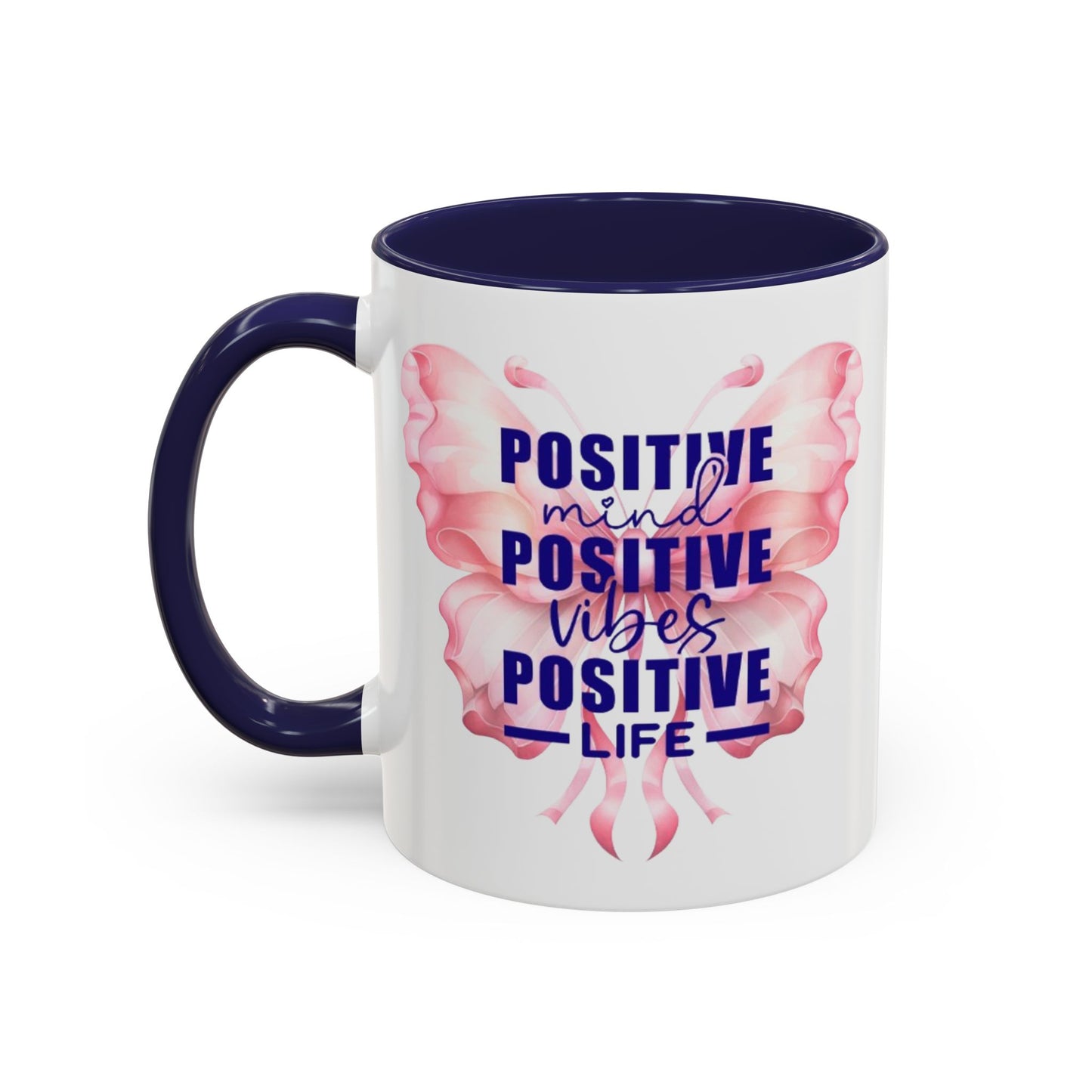 Positive Vibes Coffee Mug, Inspirational Mug, Motivational Mug for Home Office, Gift for Friends, Encouragement Cup, Positive Mind Decor