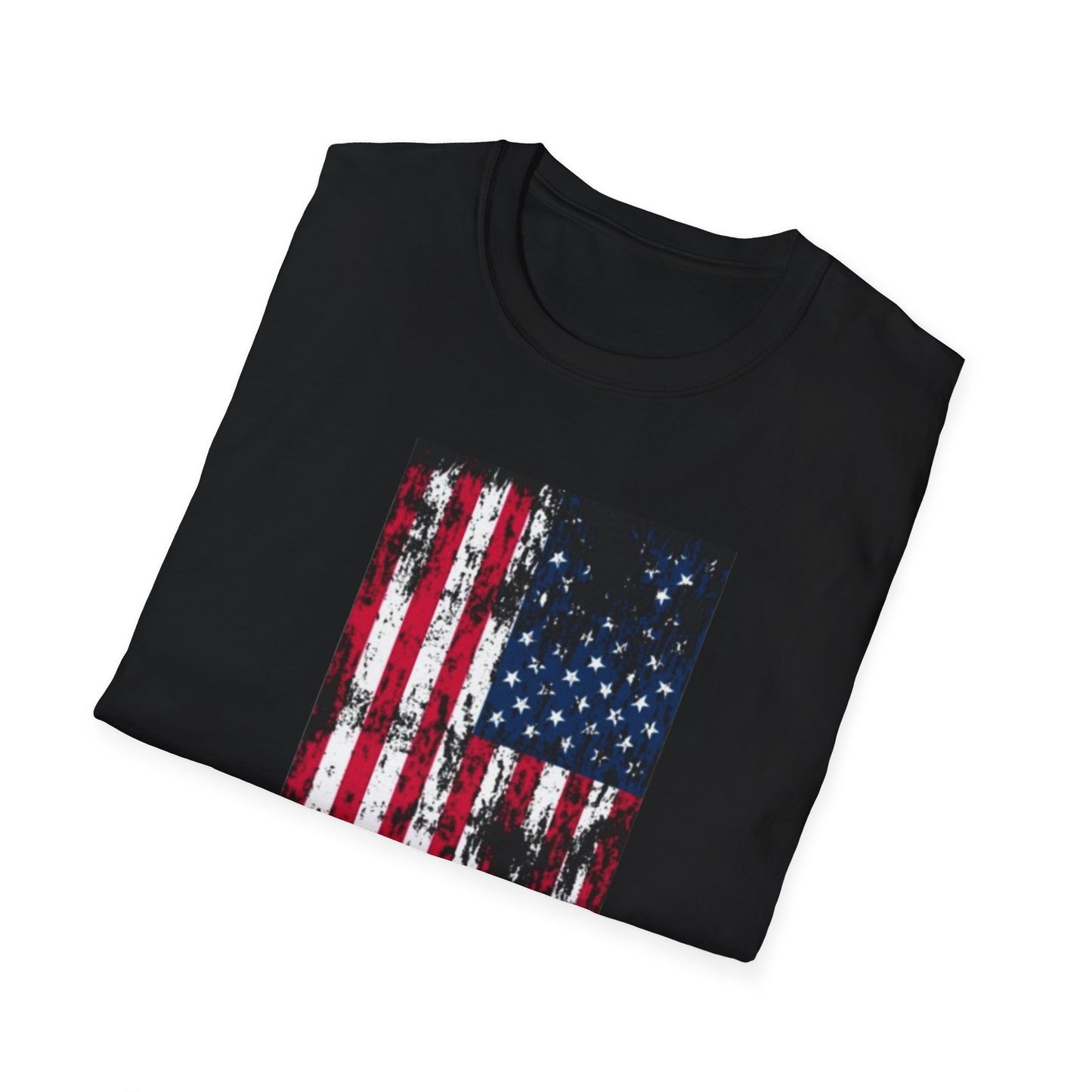 Patriotic Gun Graphic T-Shirt | Unisex Softstyle Tee