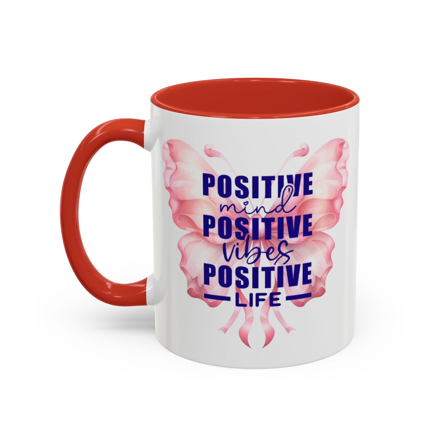 Positive Vibes Coffee Mug, Inspirational Mug, Motivational Mug for Home Office, Gift for Friends, Encouragement Cup, Positive Mind Decor
