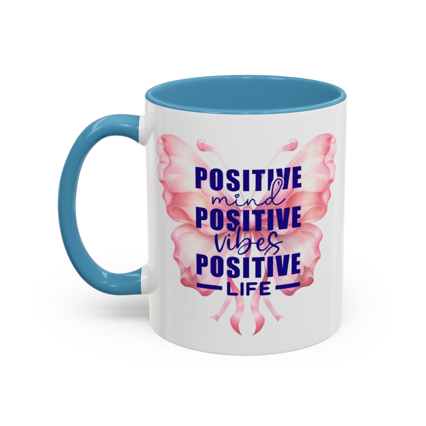 Positive Vibes Coffee Mug, Inspirational Mug, Motivational Mug for Home Office, Gift for Friends, Encouragement Cup, Positive Mind Decor