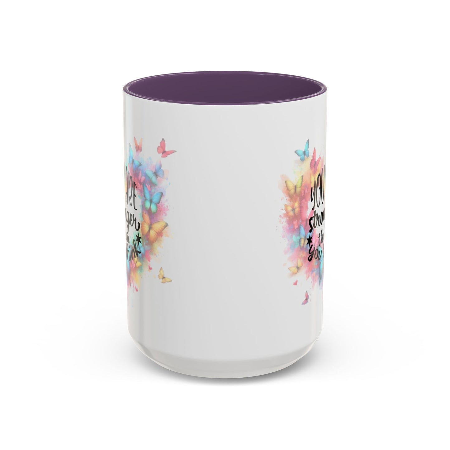 Inspirational Butterfly Coffee Mug, Motivational Gift for Friends, Colorful Mug for Tea Lover, Positive Affirmation, Self-Care Sip