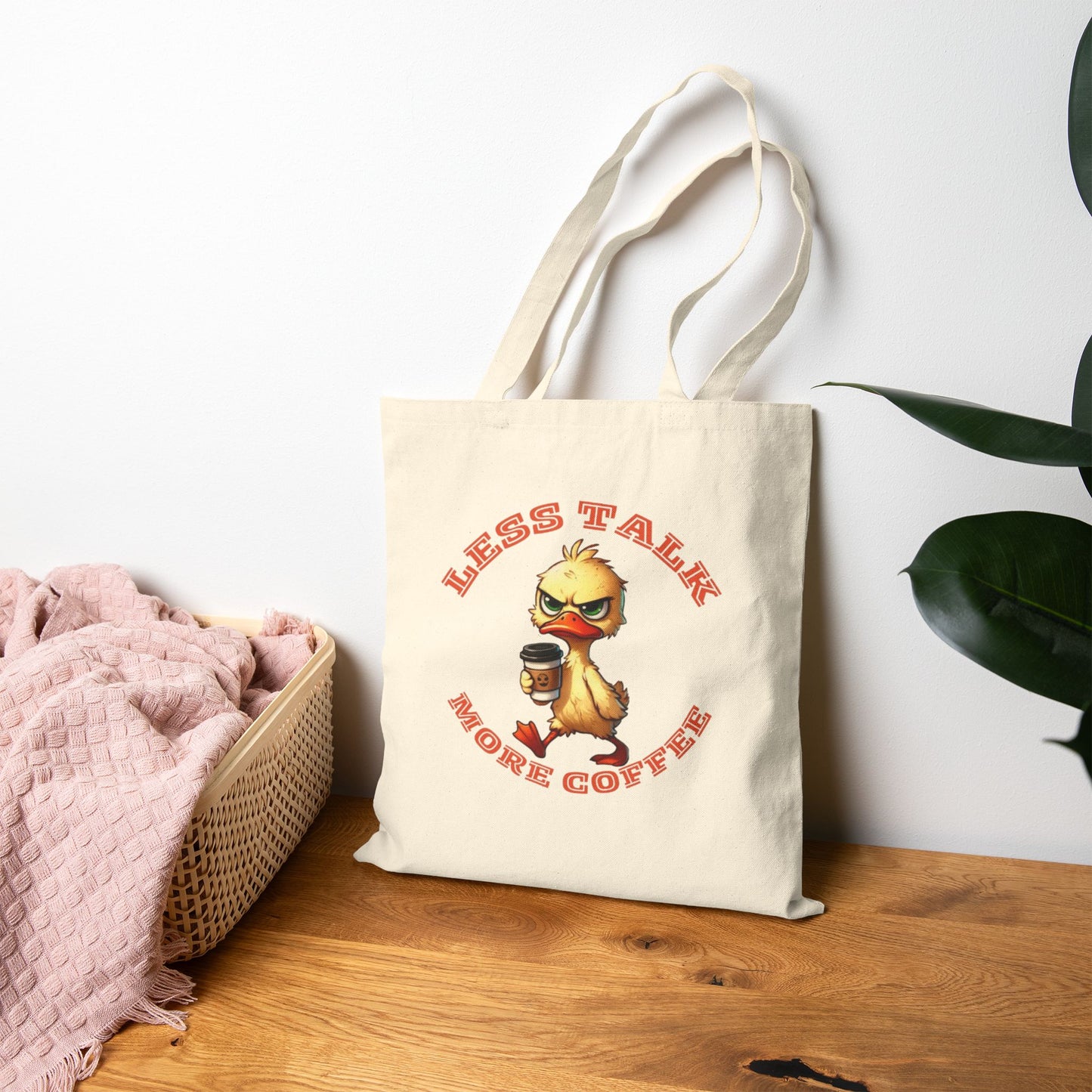 Coffee Lover's Cotton Canvas Tote Bag - Less Talk More Coffee Shopping Bag, Eco-Friendly Gift for Baristas, Cute Tote for Daily Use, [...]