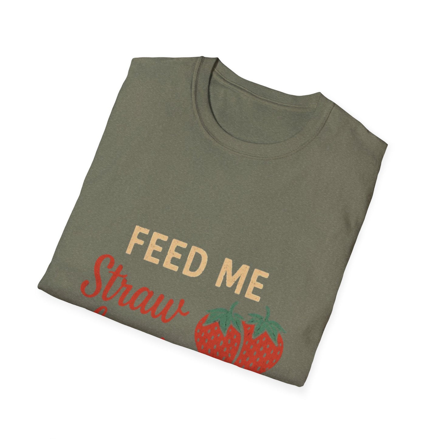 Cute Strawberry Graphic T-Shirt, Funny Gift, Summer Fashion, Foodie Tee, Unisex Shirt for Fruit Lovers