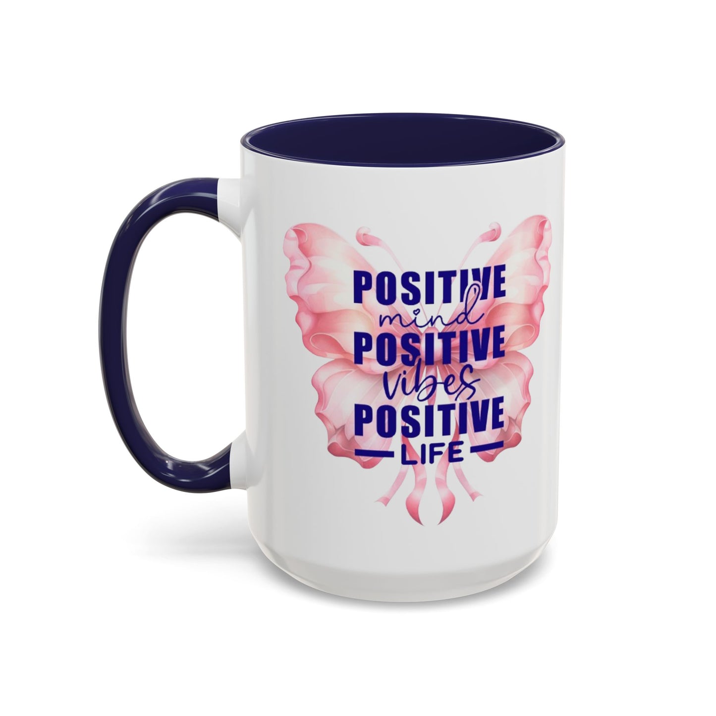 Positive Vibes Coffee Mug, Inspirational Mug, Motivational Mug for Home Office, Gift for Friends, Encouragement Cup, Positive Mind Decor