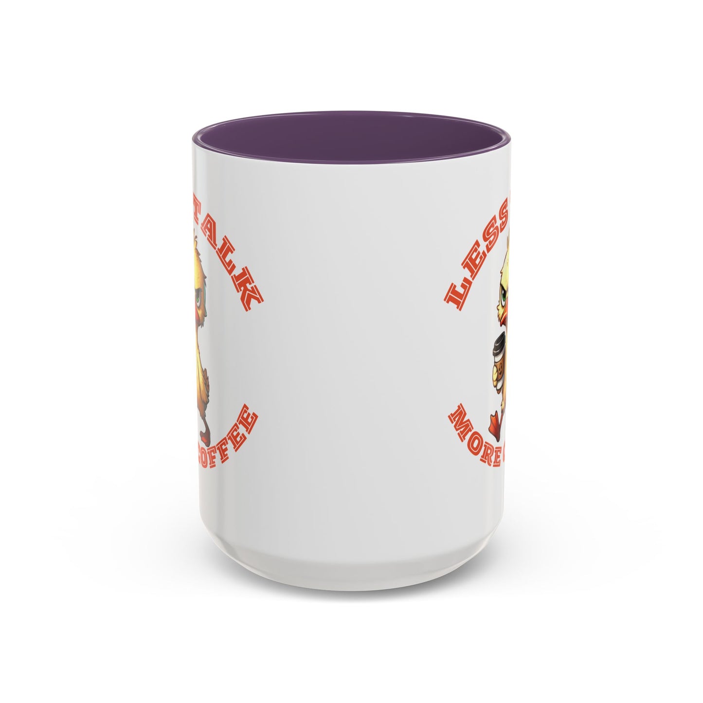 Funny Duck Coffee Mug - Less Talk More Coffee - Perfect for Coffee Lovers