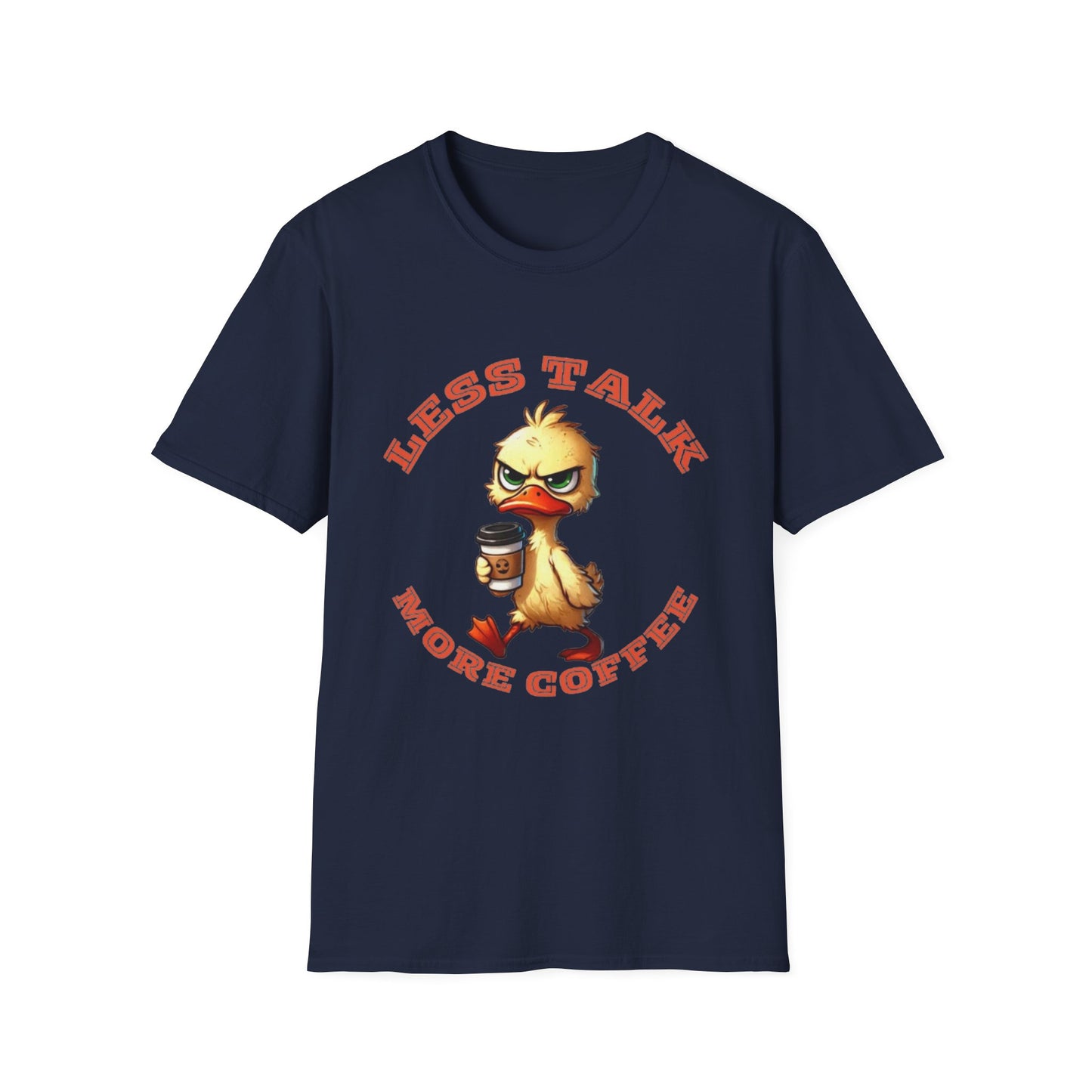 Coffee Lover Unisex T-Shirt - Less Talk More Coffee, Funny Gift for Baristas, Perfect for Casual Wear, Coffee Enthusiast, Birthday Gift