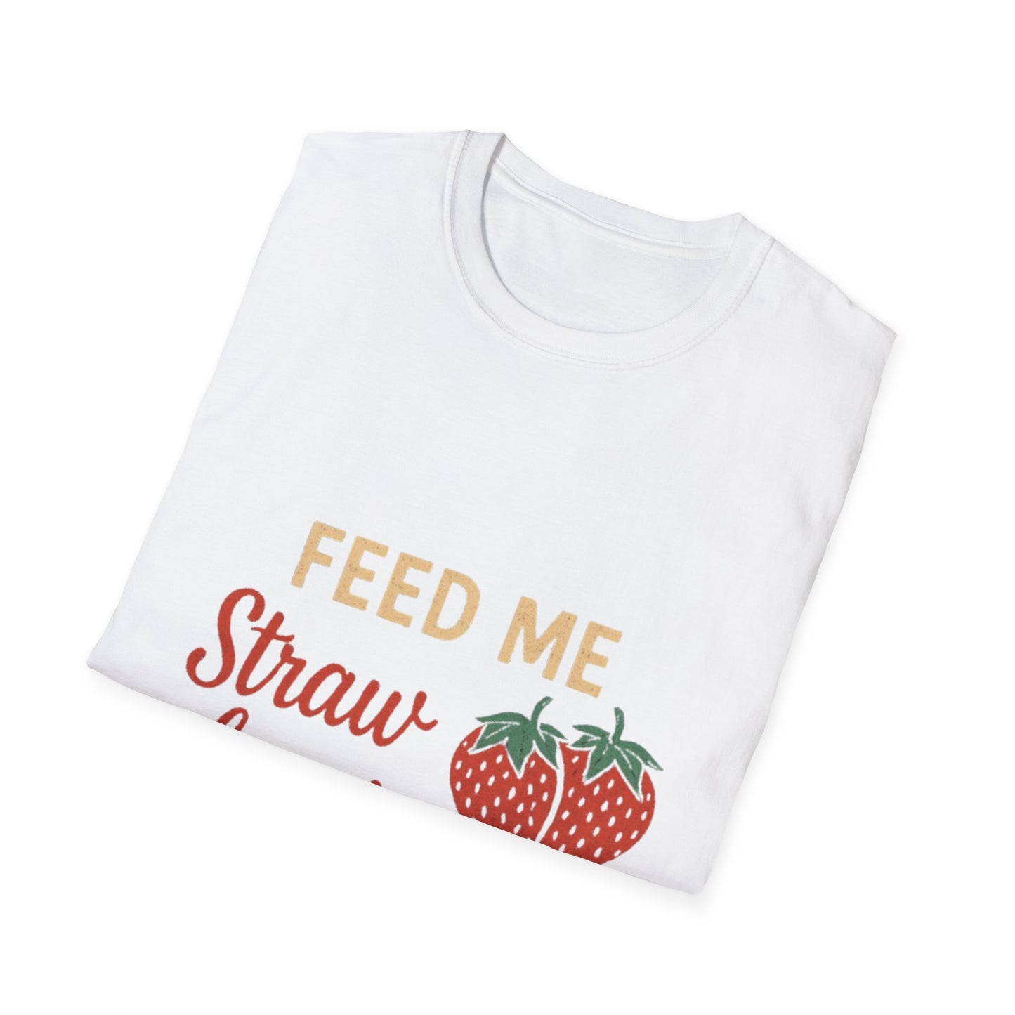 Cute Strawberry Graphic T-Shirt, Funny Gift, Summer Fashion, Foodie Tee, Unisex Shirt for Fruit Lovers