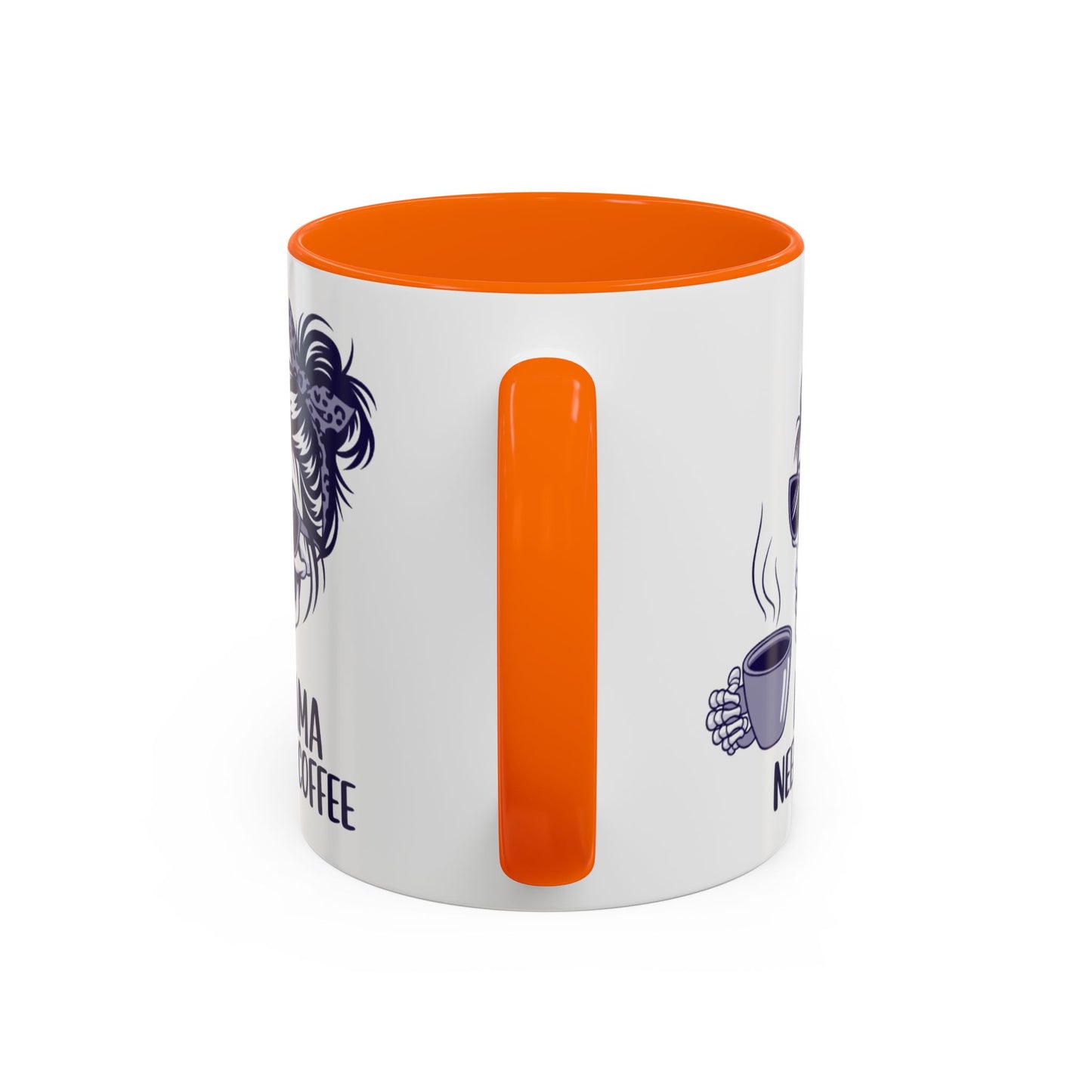 Mama Needs Coffee Skull Mug - Stylish 11/15oz Accent Coffee Mug for Coffee Lovers