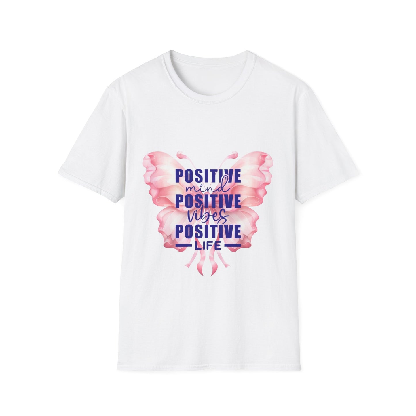 Positive Butterfly T-Shirt, Inspirational Tee, Motivational Shirt, Unisex Apparel, Gift for Her