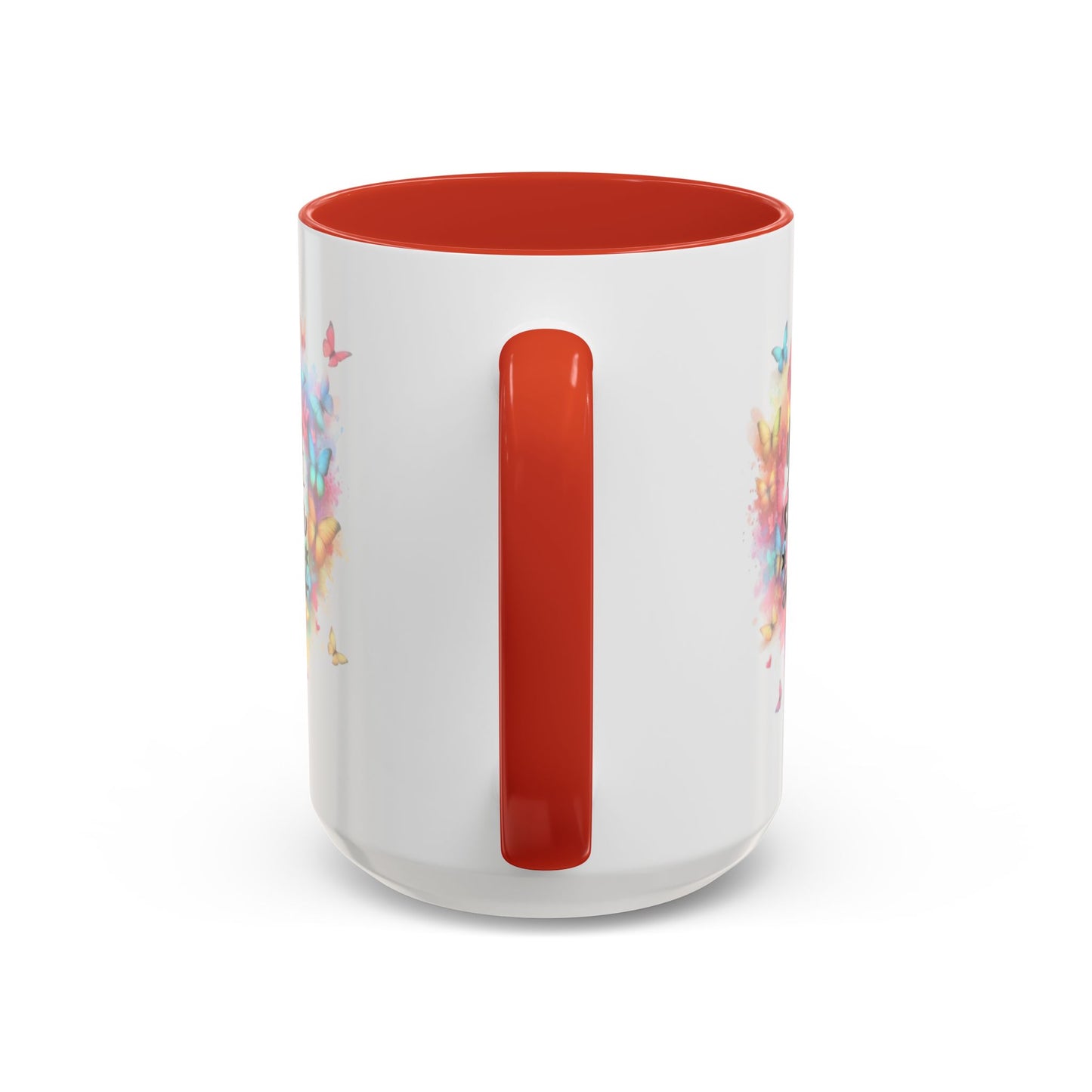 Inspirational Butterfly Coffee Mug, Motivational Gift for Friends, Colorful Mug for Tea Lover, Positive Affirmation, Self-Care Sip