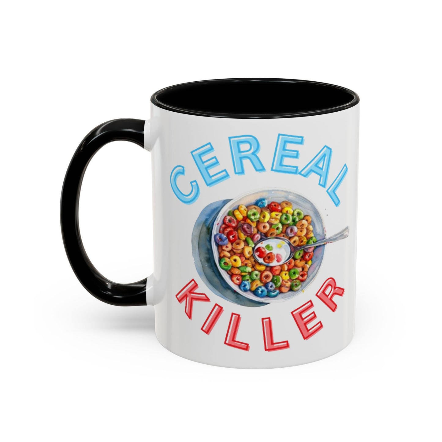 Cereal Killer Coffee Mug, Funny Coffee Cup, Gift for Breakfast Lovers, Humor Mug, Cereal Enthusiast Present