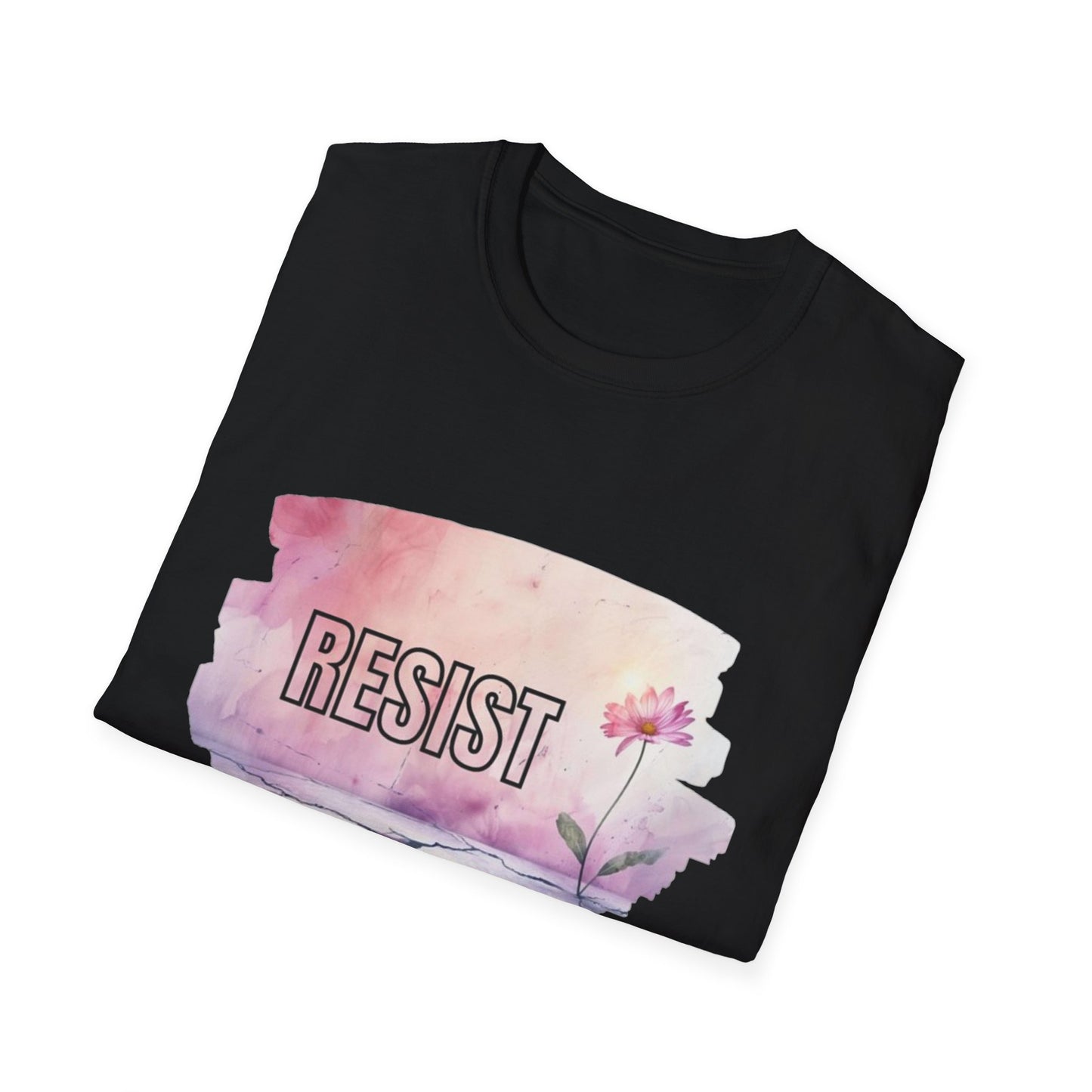 Inspirational Resist T-Shirt for Positivity and Change