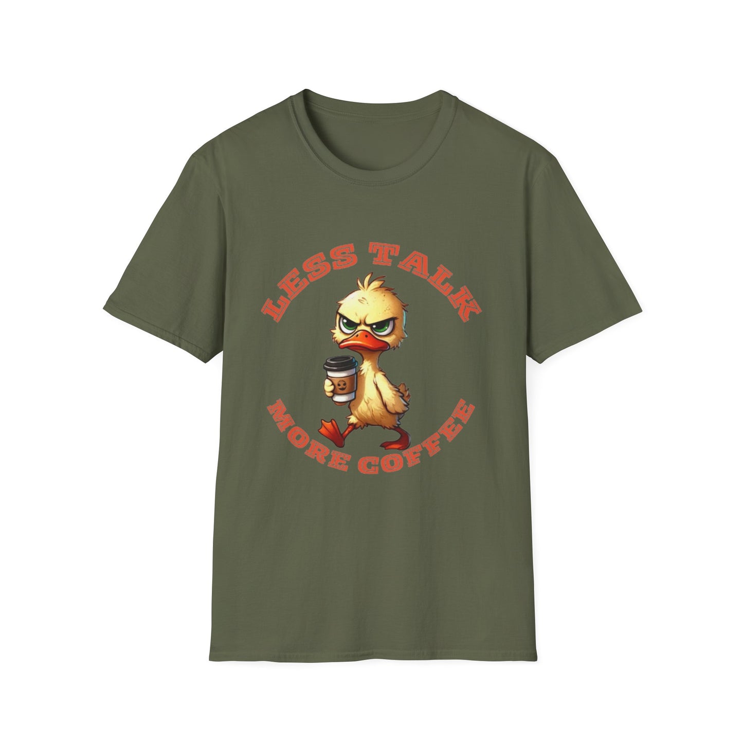Coffee Lover Unisex T-Shirt - Less Talk More Coffee, Funny Gift for Baristas, Perfect for Casual Wear, Coffee Enthusiast, Birthday Gift