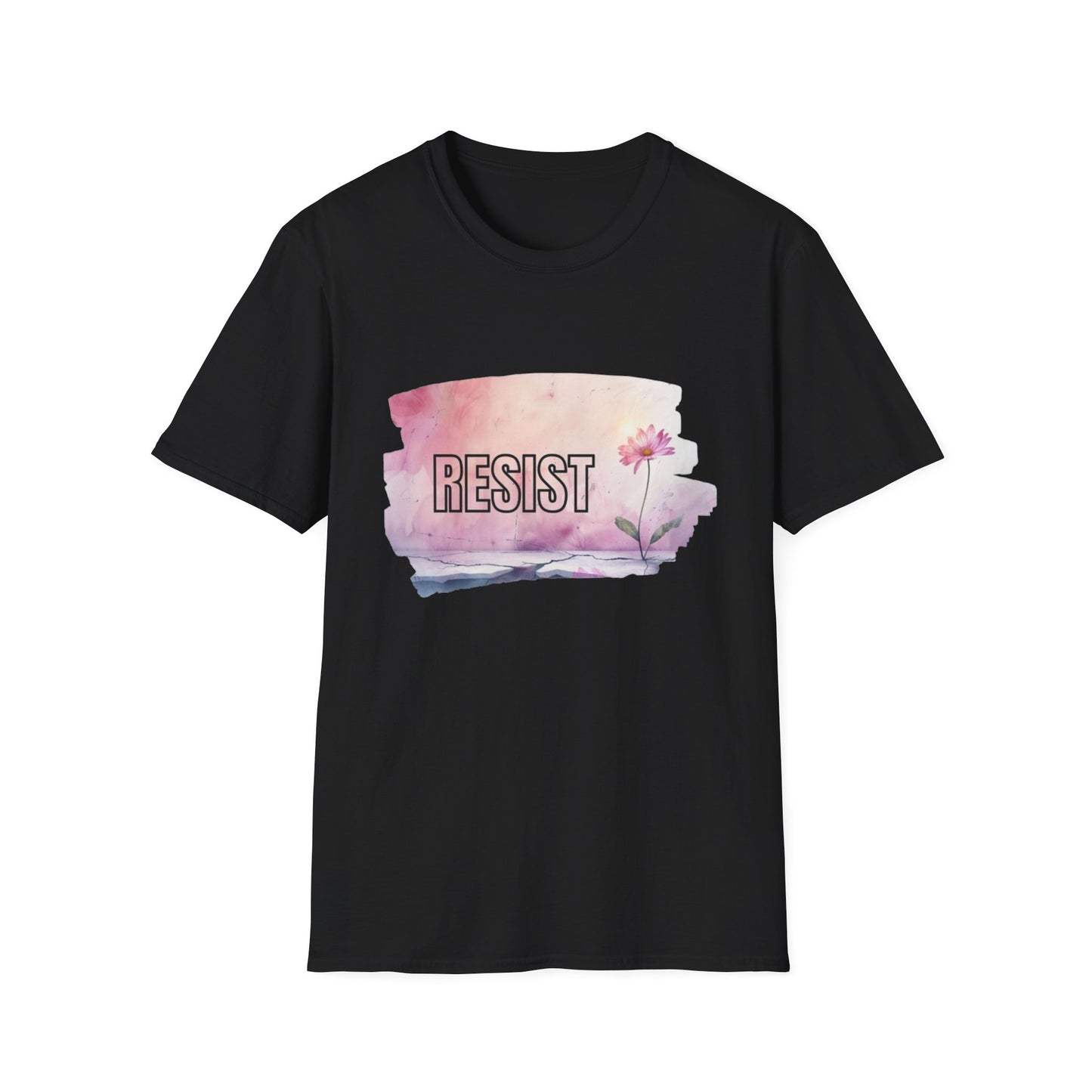 Inspirational Resist T-Shirt for Positivity and Change