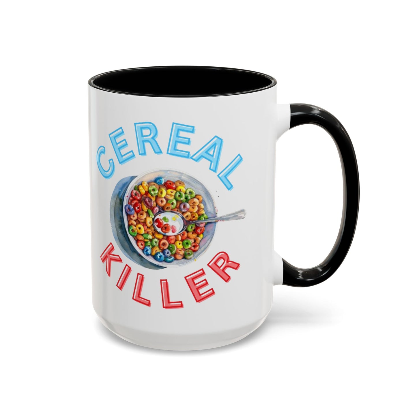 Cereal Killer Coffee Mug, Funny Coffee Cup, Gift for Breakfast Lovers, Humor Mug, Cereal Enthusiast Present