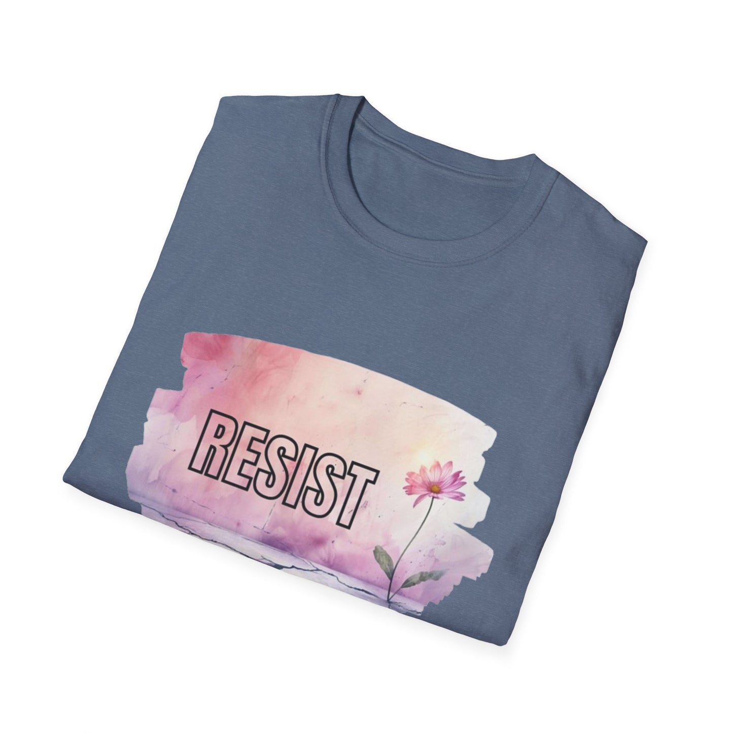 Inspirational Resist T-Shirt for Positivity and Change