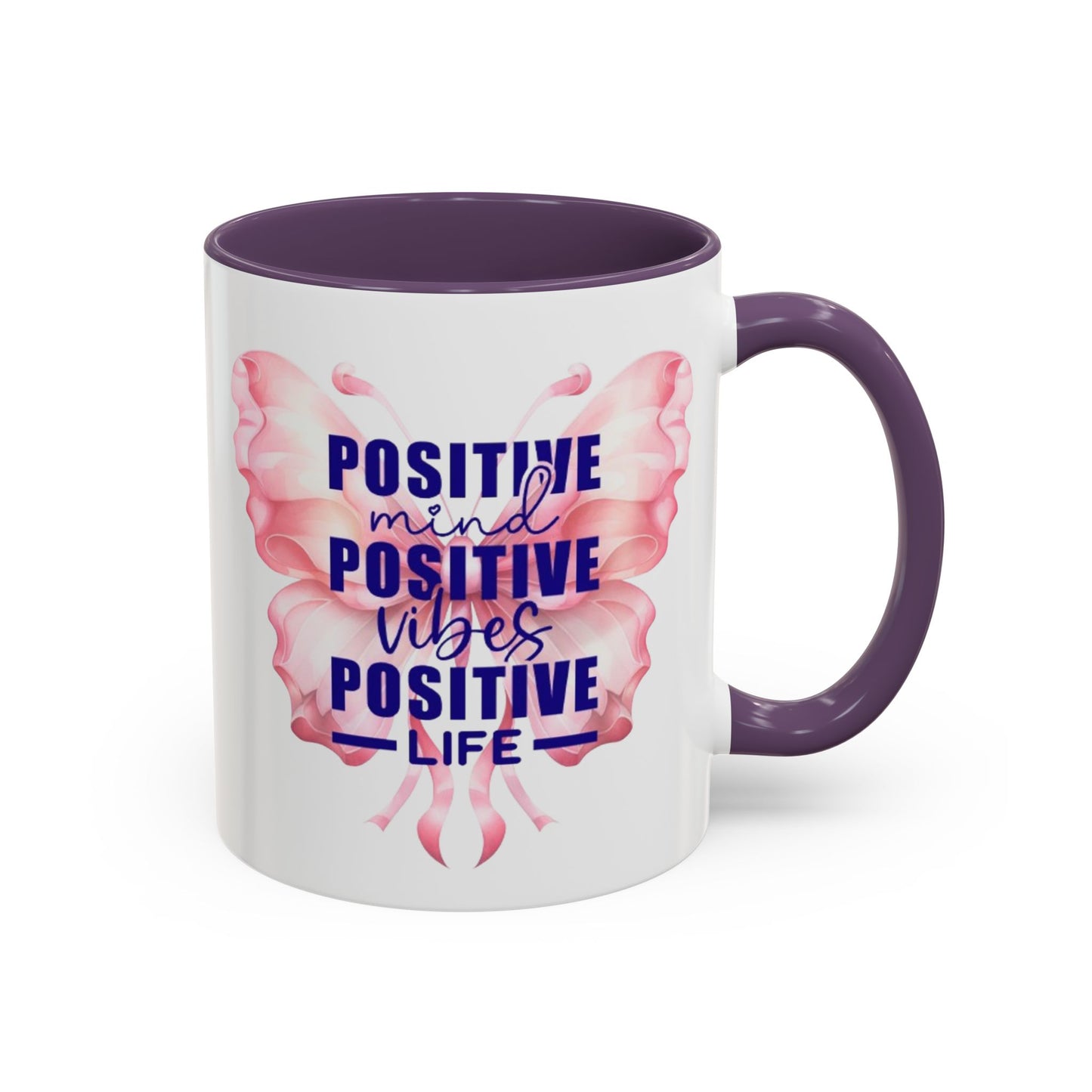 Positive Vibes Coffee Mug, Inspirational Mug, Motivational Mug for Home Office, Gift for Friends, Encouragement Cup, Positive Mind Decor
