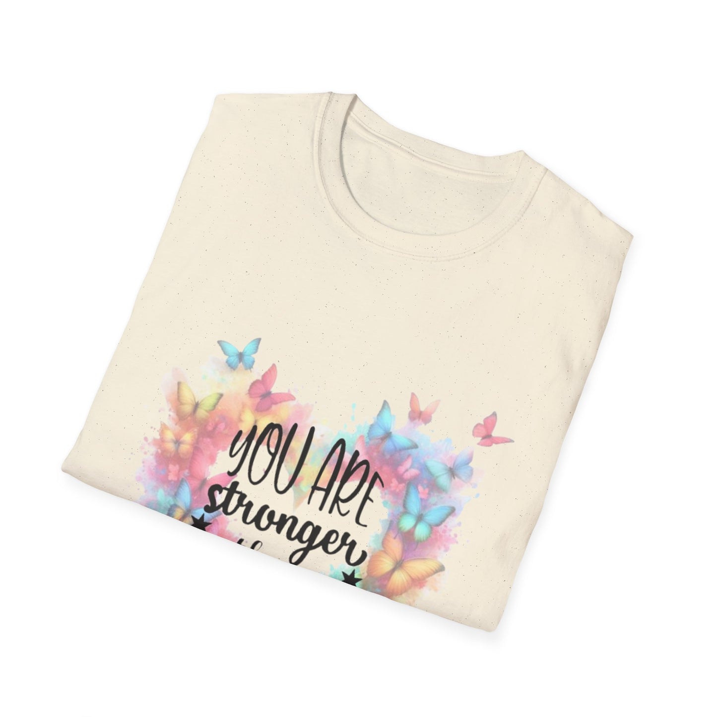 Empowering Butterfly T-Shirt, Inspirational Tee, Motivational Gift, Unisex Apparel, Positive Quotes, Heartfelt Fashion