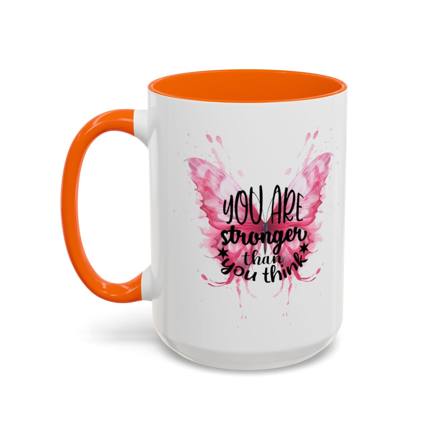 Inspirational Butterfly Coffee Mug, Empowerment Gift, Motivational Drinkware, Self-Care Mug, Butterfly Decor, Pink Mug