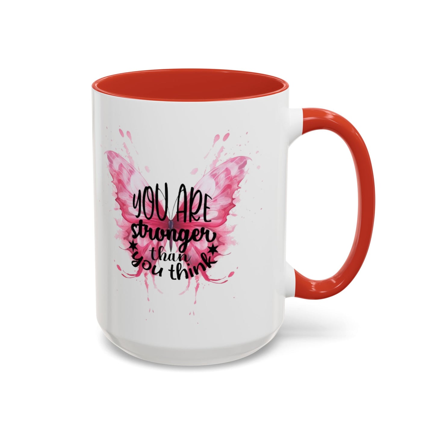 Inspirational Butterfly Coffee Mug, Empowerment Gift, Motivational Drinkware, Self-Care Mug, Butterfly Decor, Pink Mug