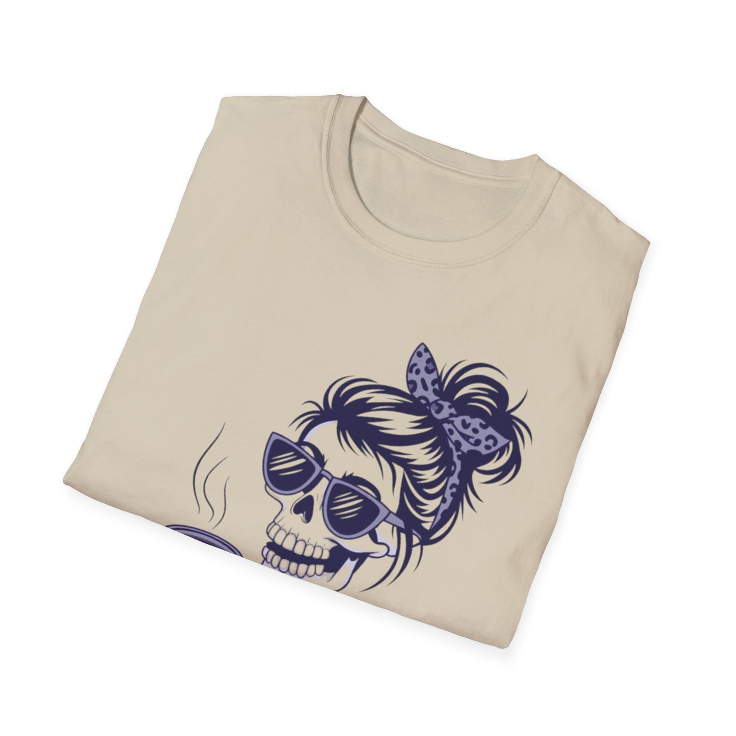 Mama Needs Coffee Unisex Softstyle T-Shirt - Fun Casual Tee for Coffee Lovers